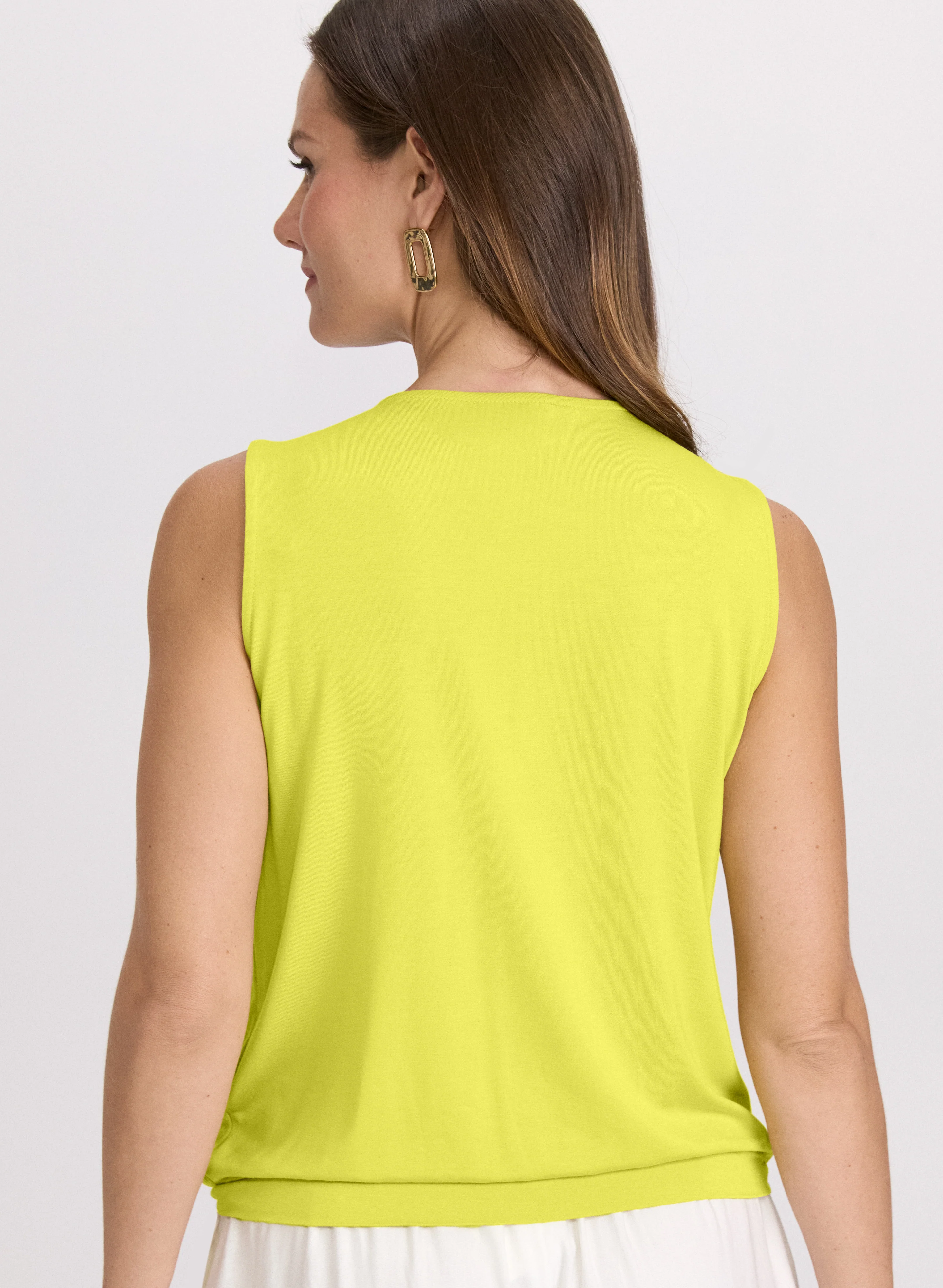 Sleeveless Beaded Top - Image 4