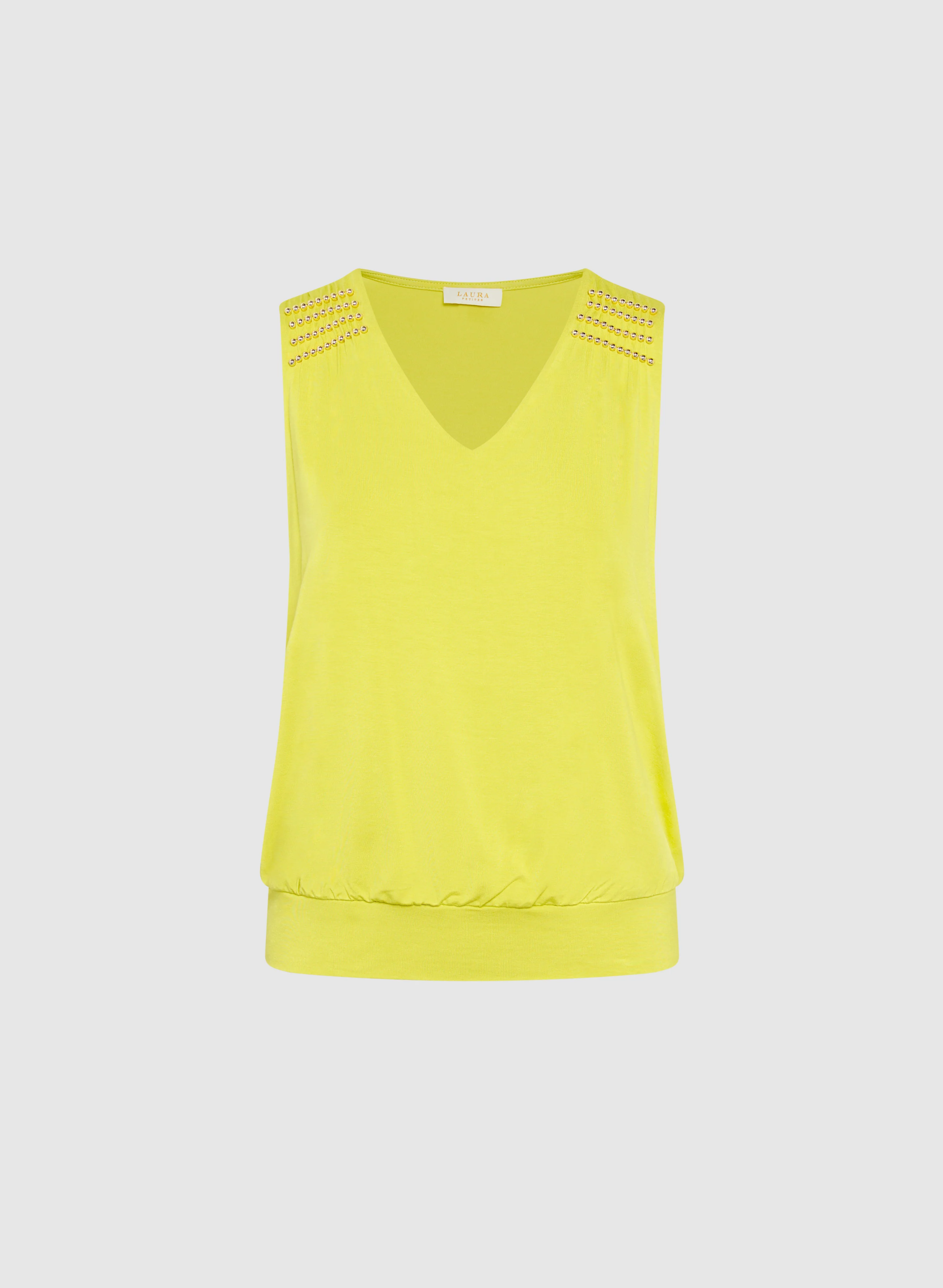 Sleeveless Beaded Top - Image 6