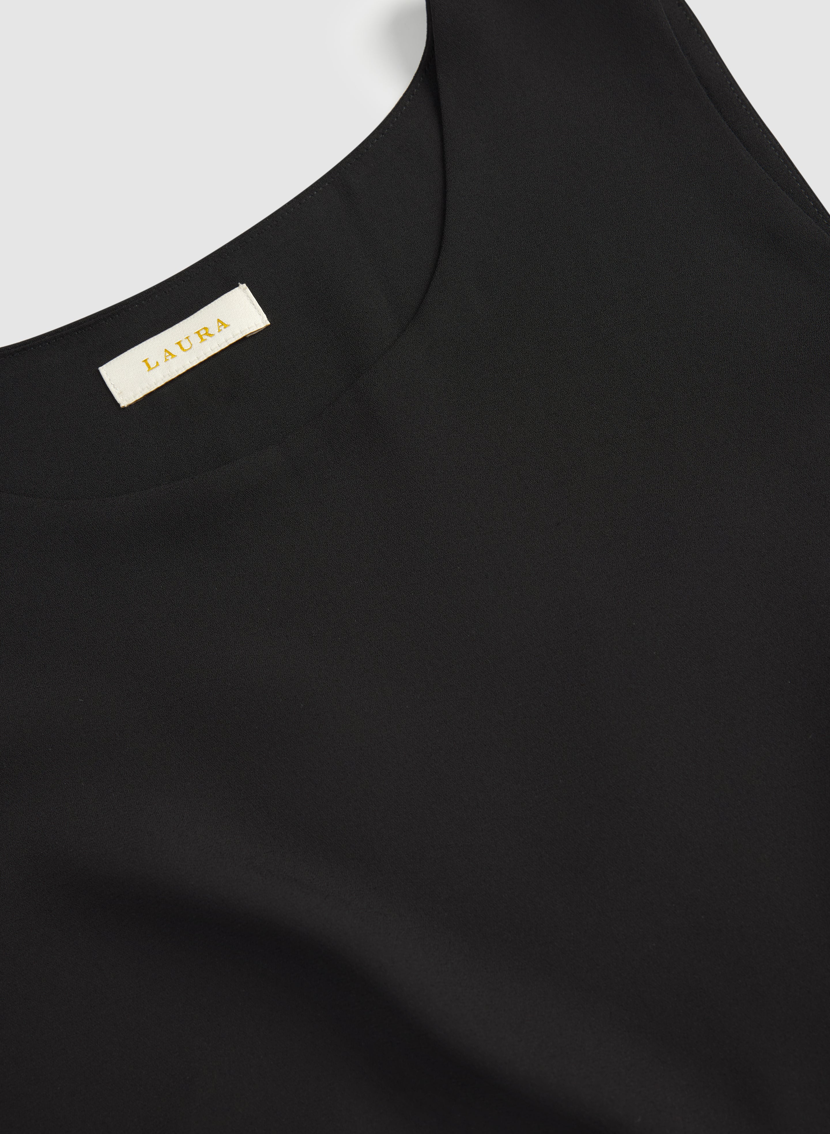 Sleeveless Crepe Blouse - Image 7
