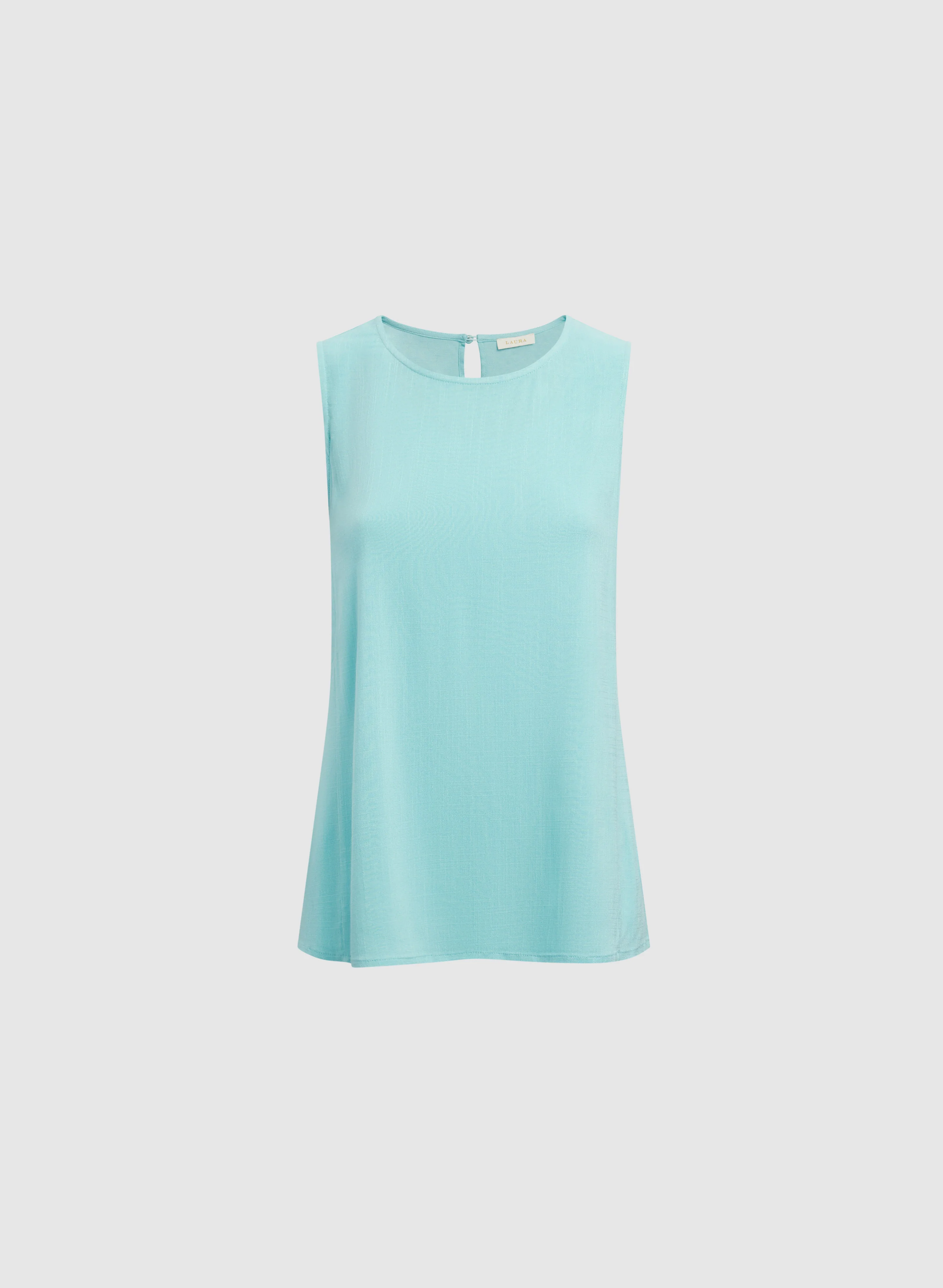 Sleeveless Crew Neck Blouse - Image 6