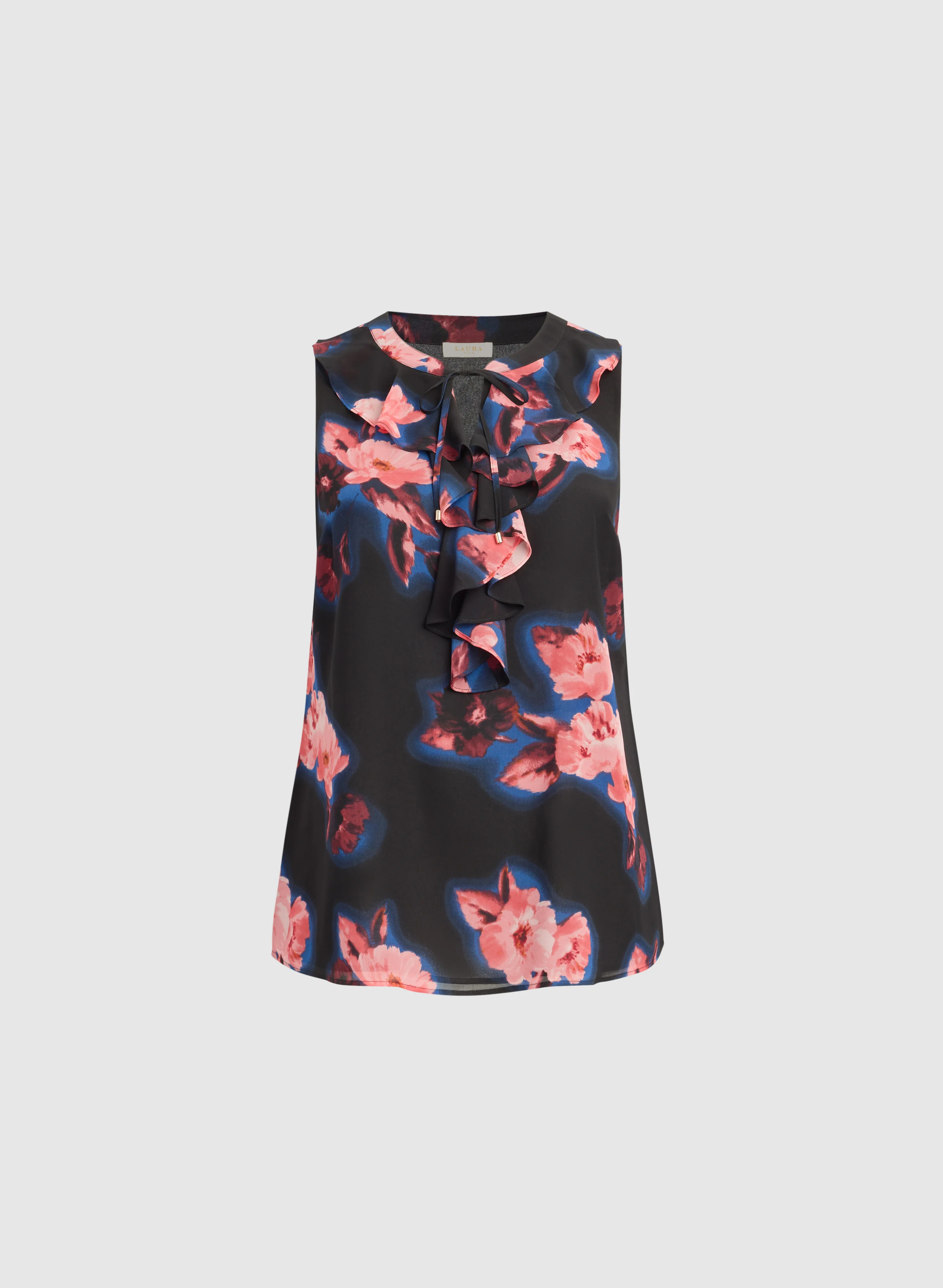 Sleeveless Floral Blouse - Image 6