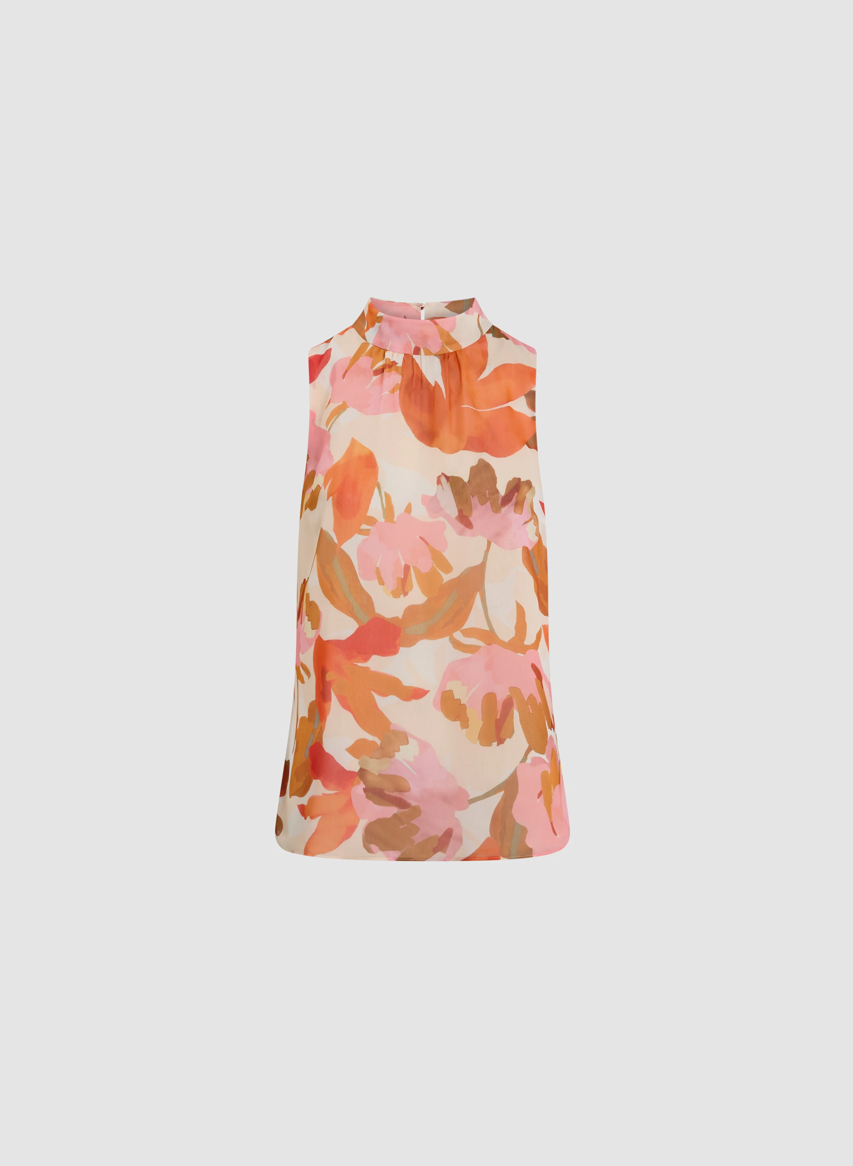 Sleeveless Floral Blouse - Image 6