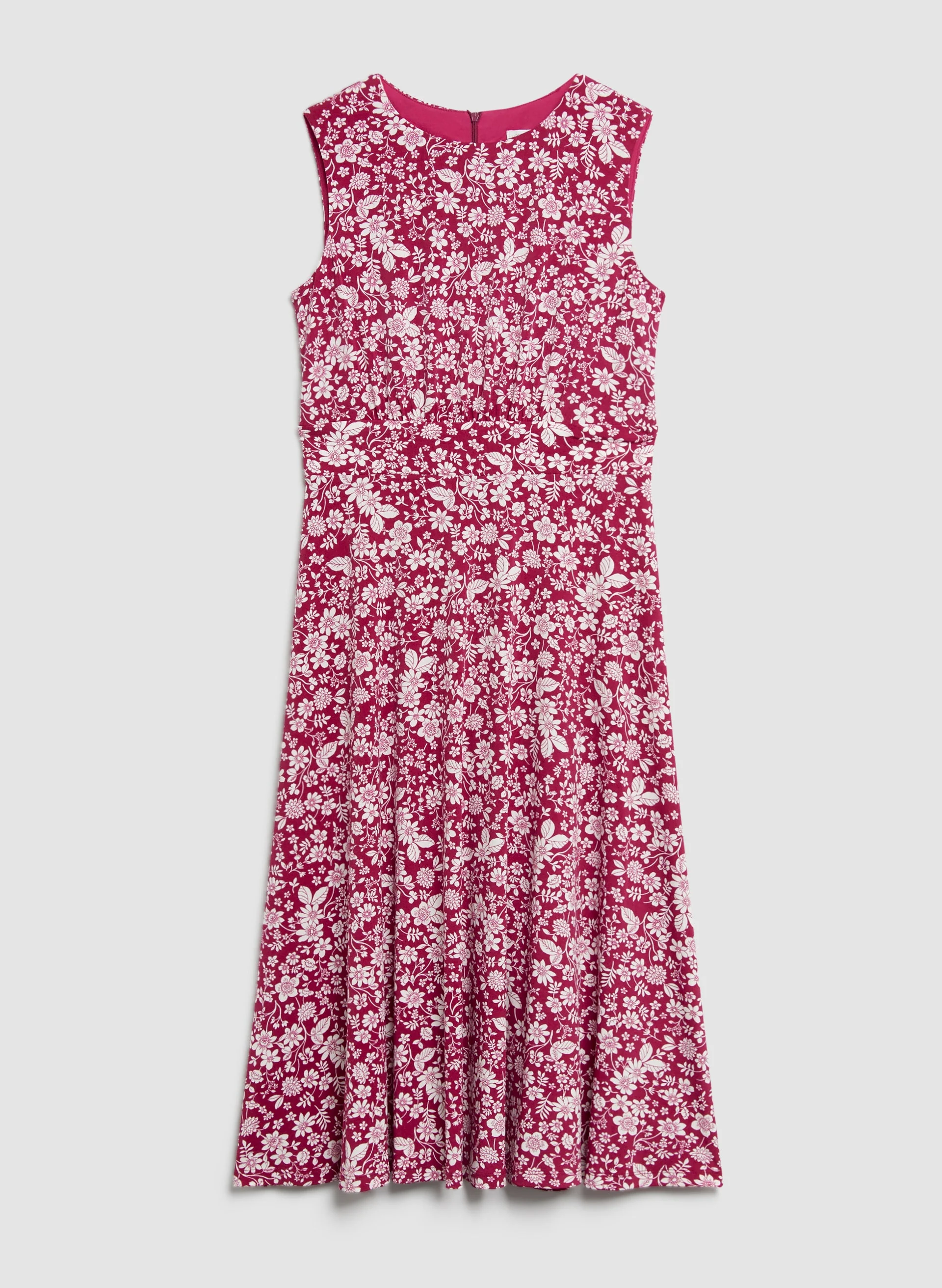 Sleeveless Floral Print Dress - Image 6