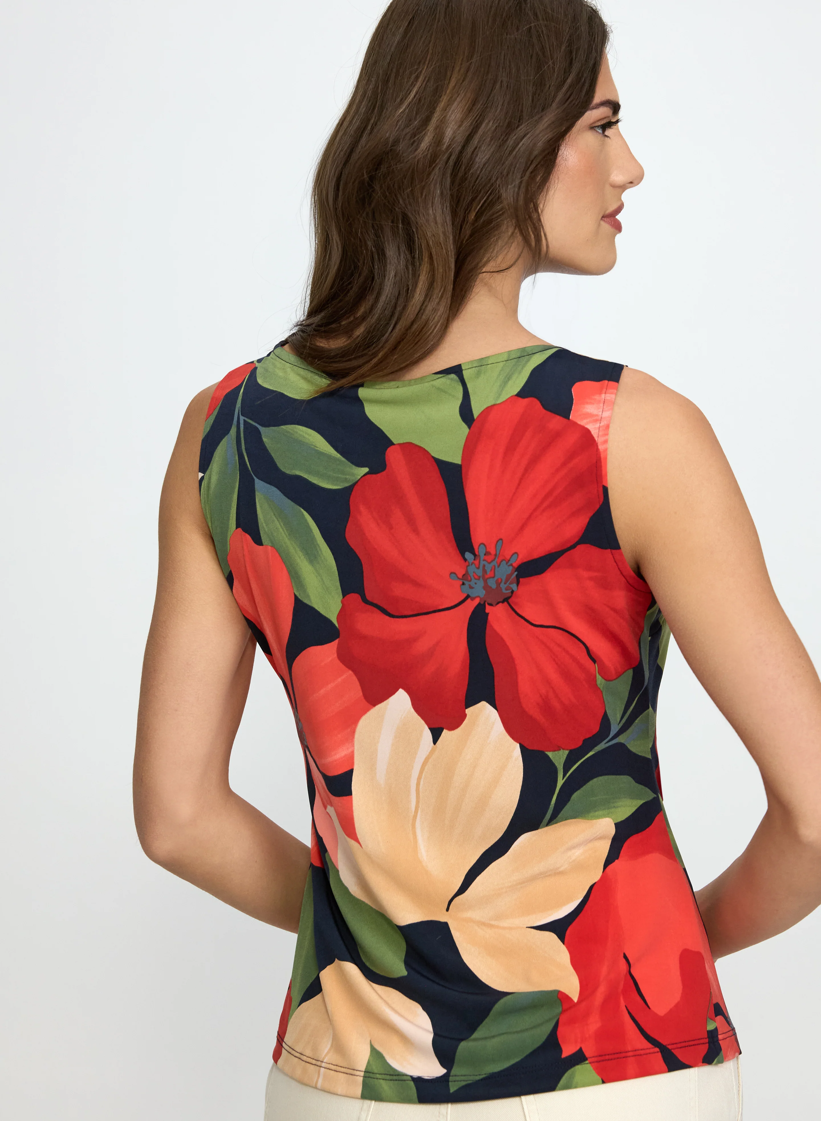 Sleeveless Floral Top - Image 4
