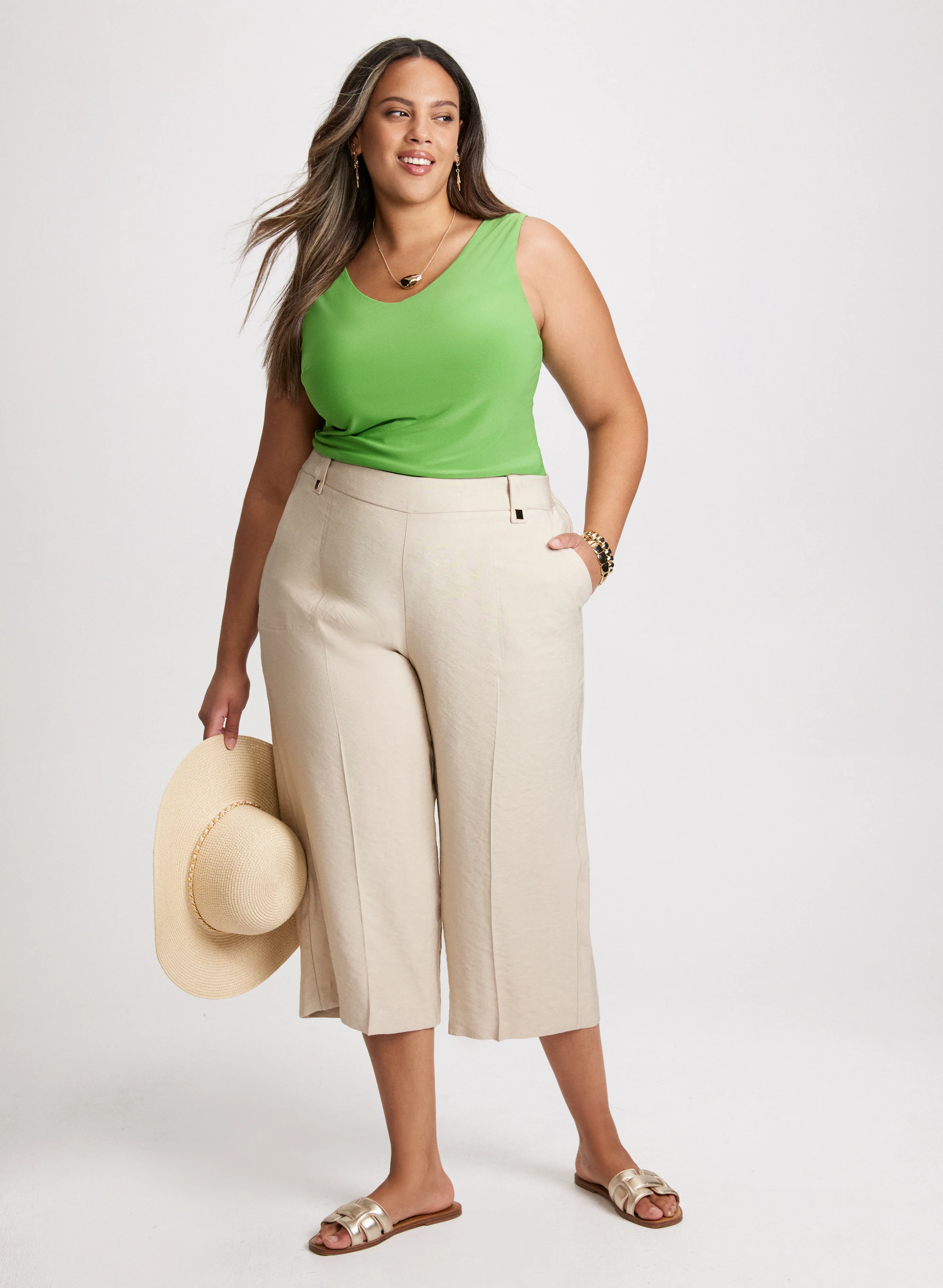 Lined Sleeveless Top - Image 3