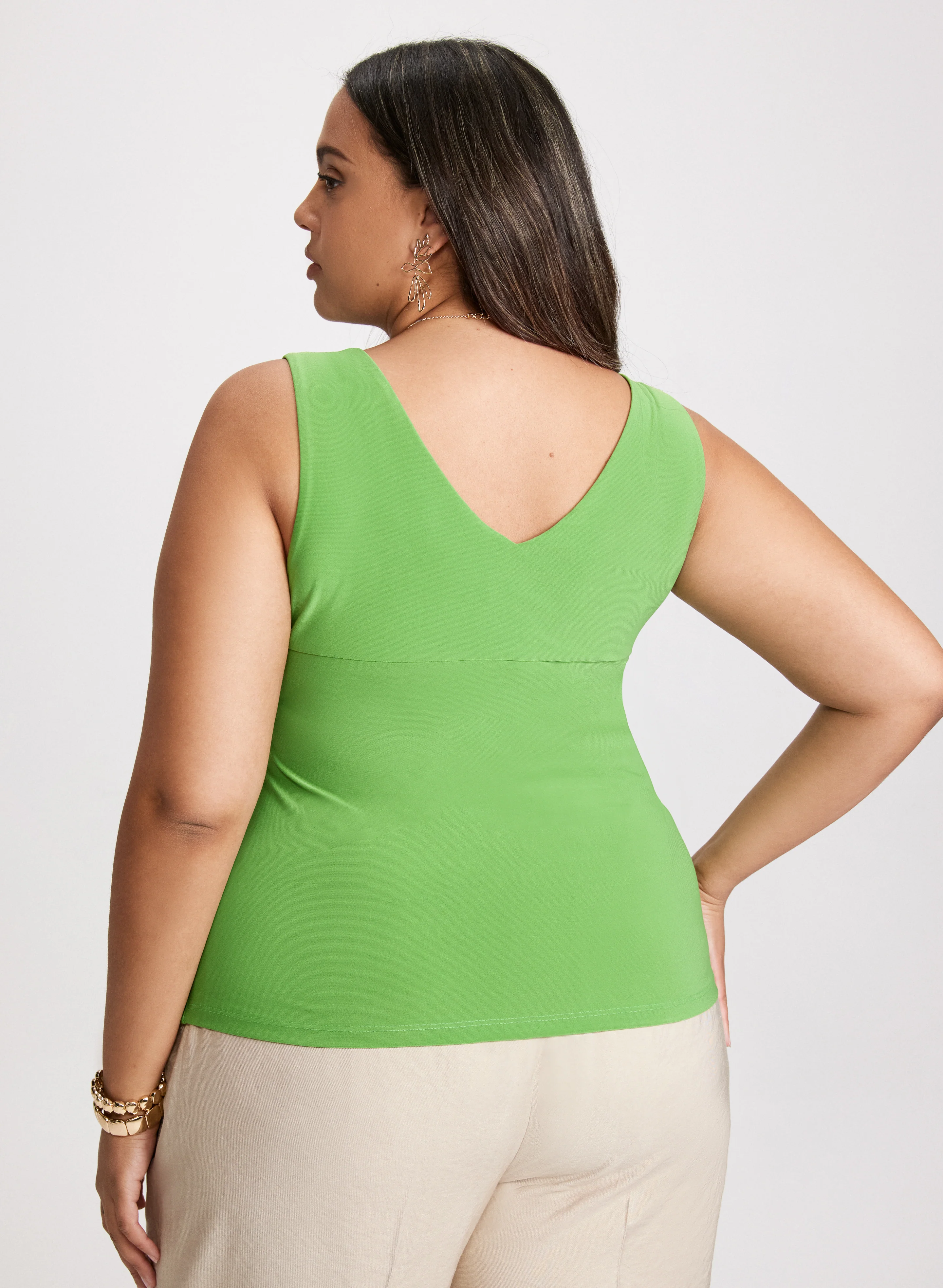 Lined Sleeveless Top - Image 4