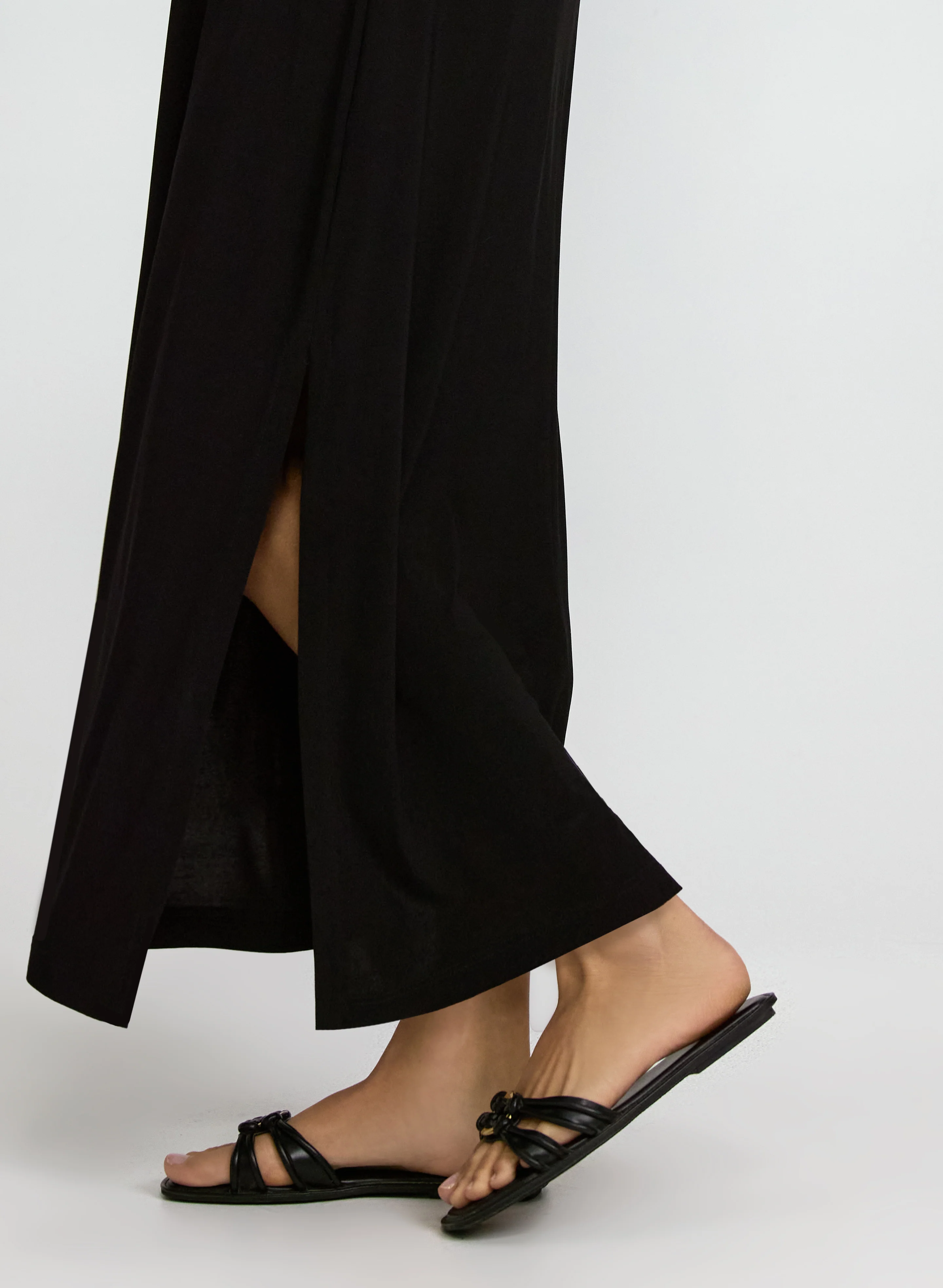 Sleeveless Jersey Maxi Dress - Image 3