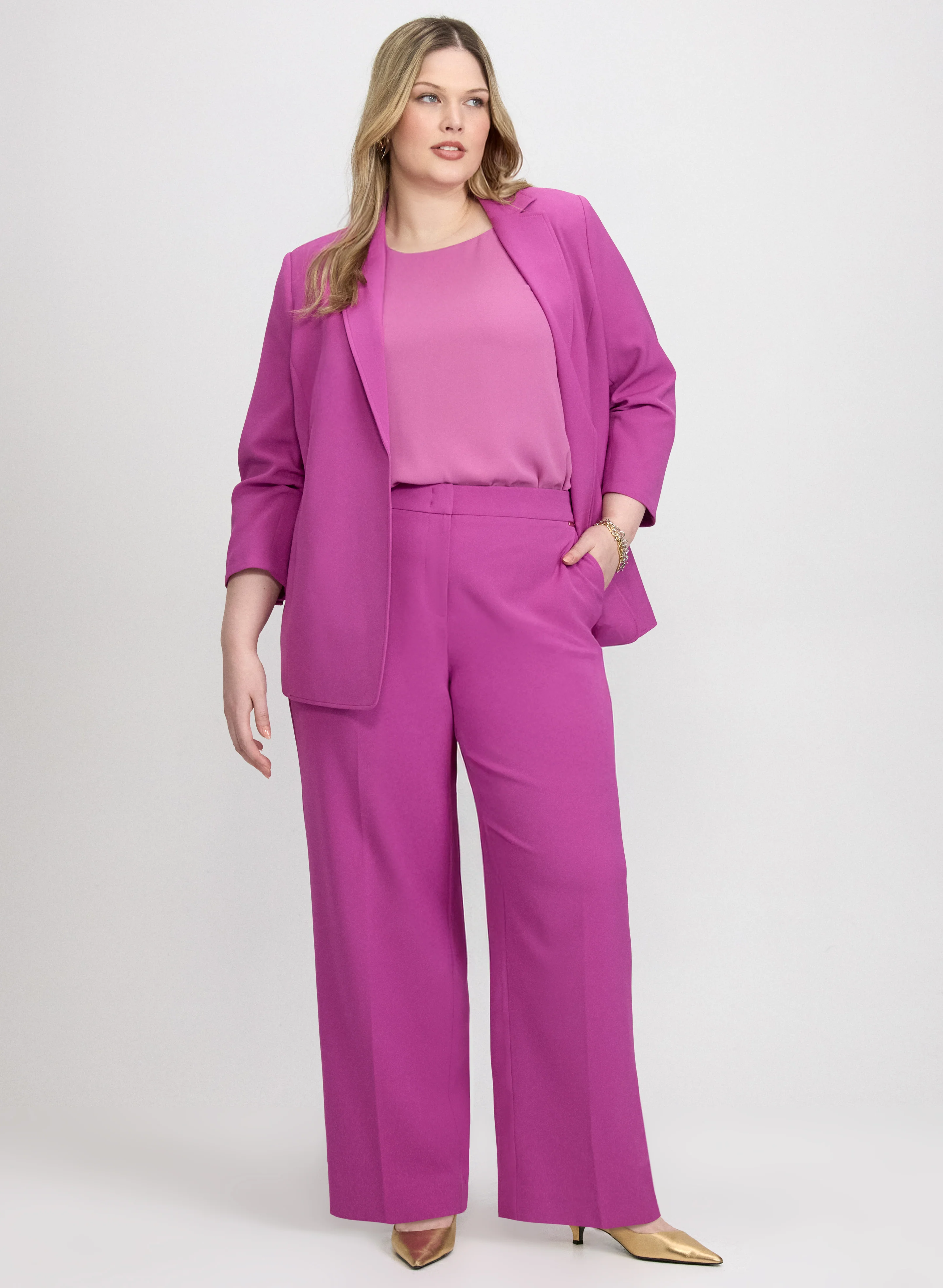 Sleeveless Layered Blouse - Image 8
