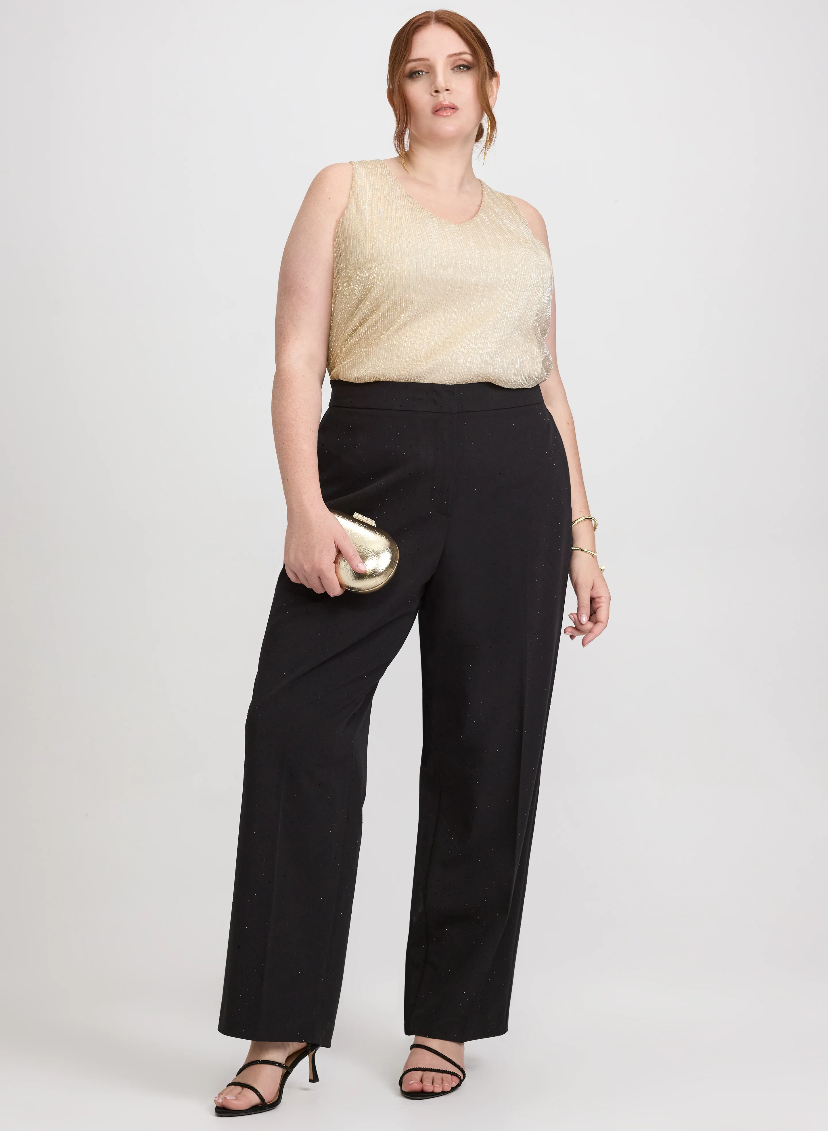 Sleeveless Metallic Top - Image 3