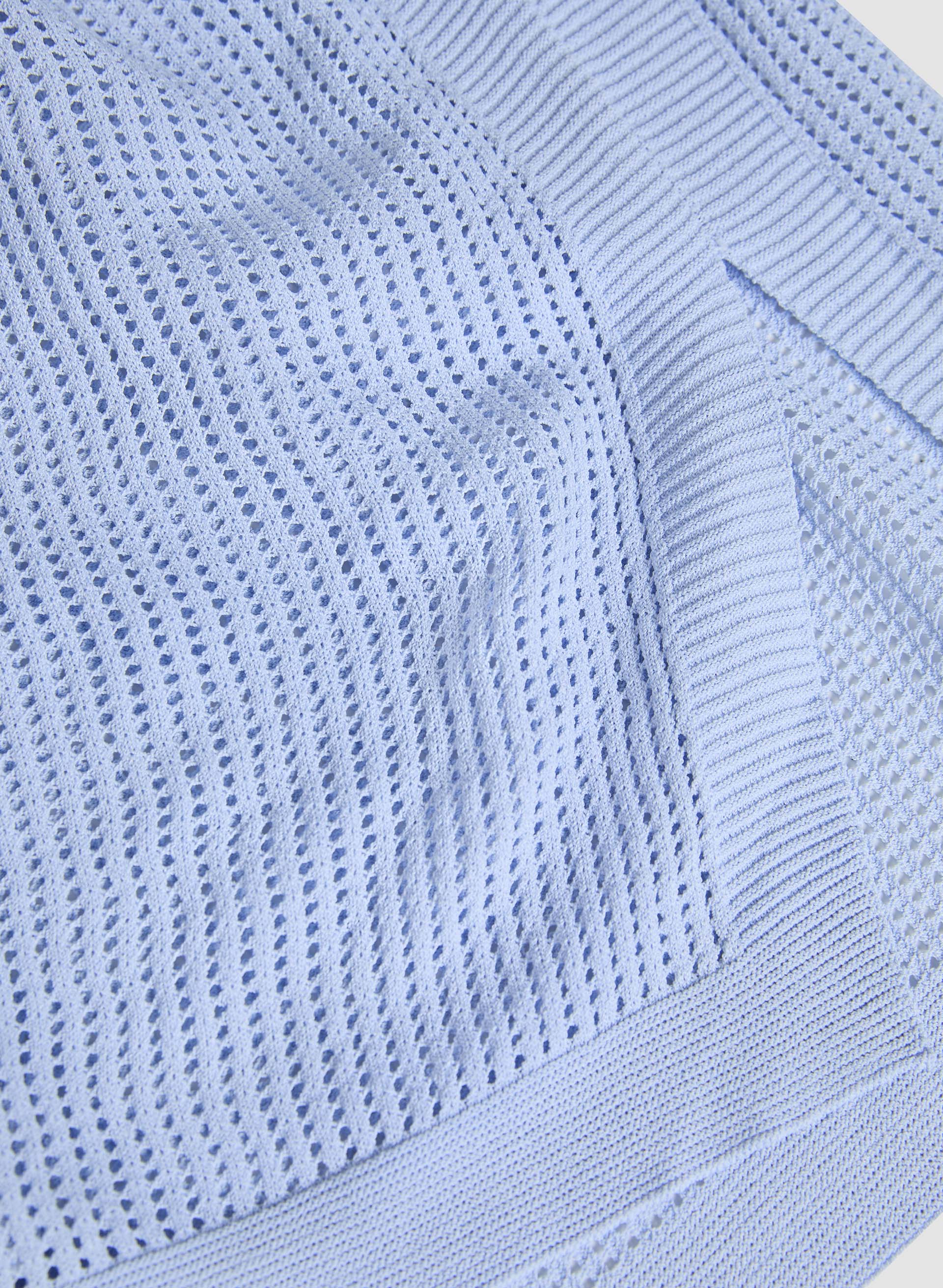 Sleeveless Open Knit Top - Image 7