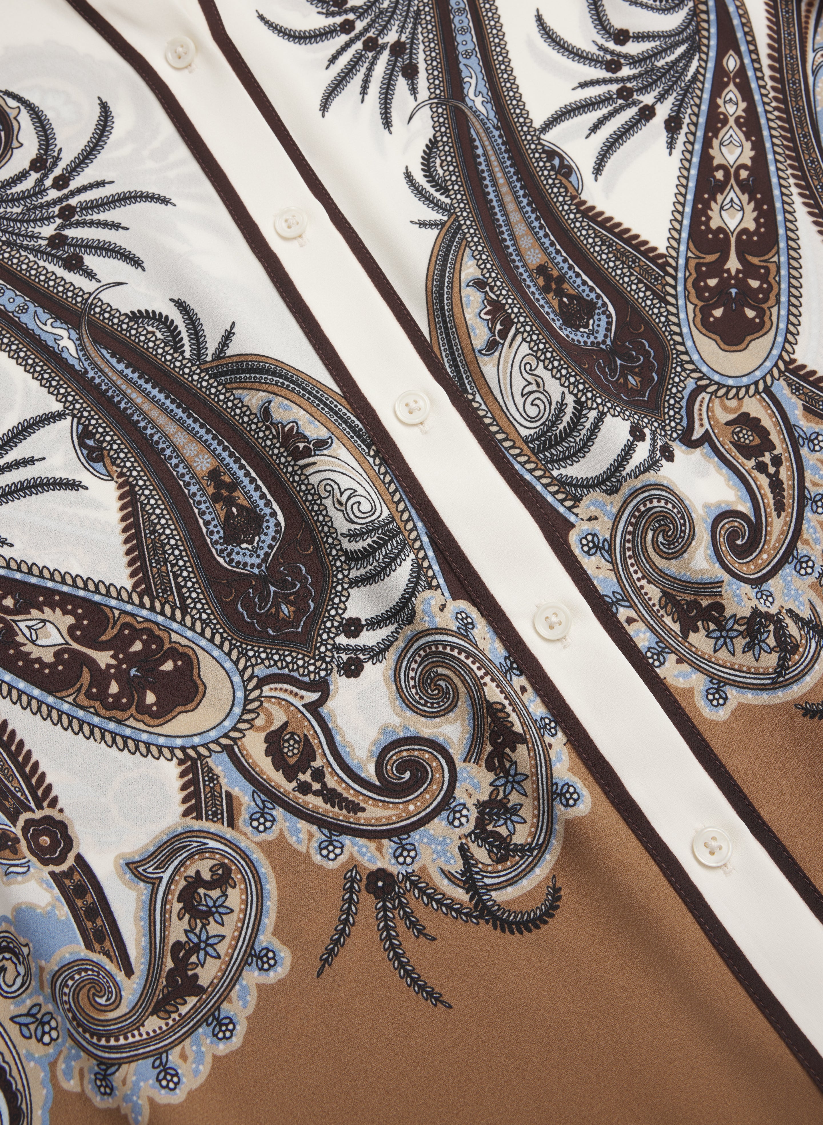 Sleeveless Paisley Blouse - Image 6