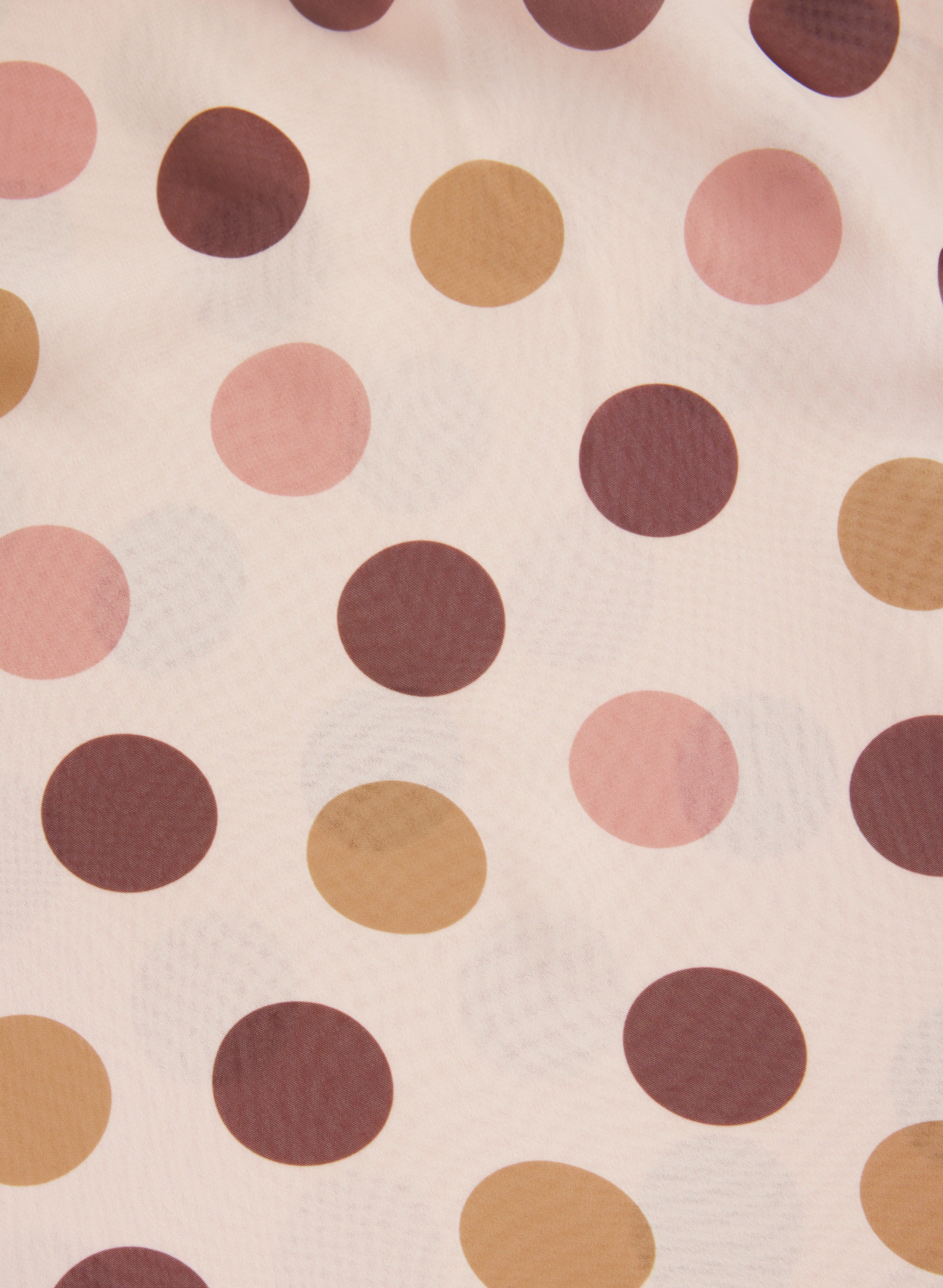 Sleeveless Polka Dot Blouse - Image 6