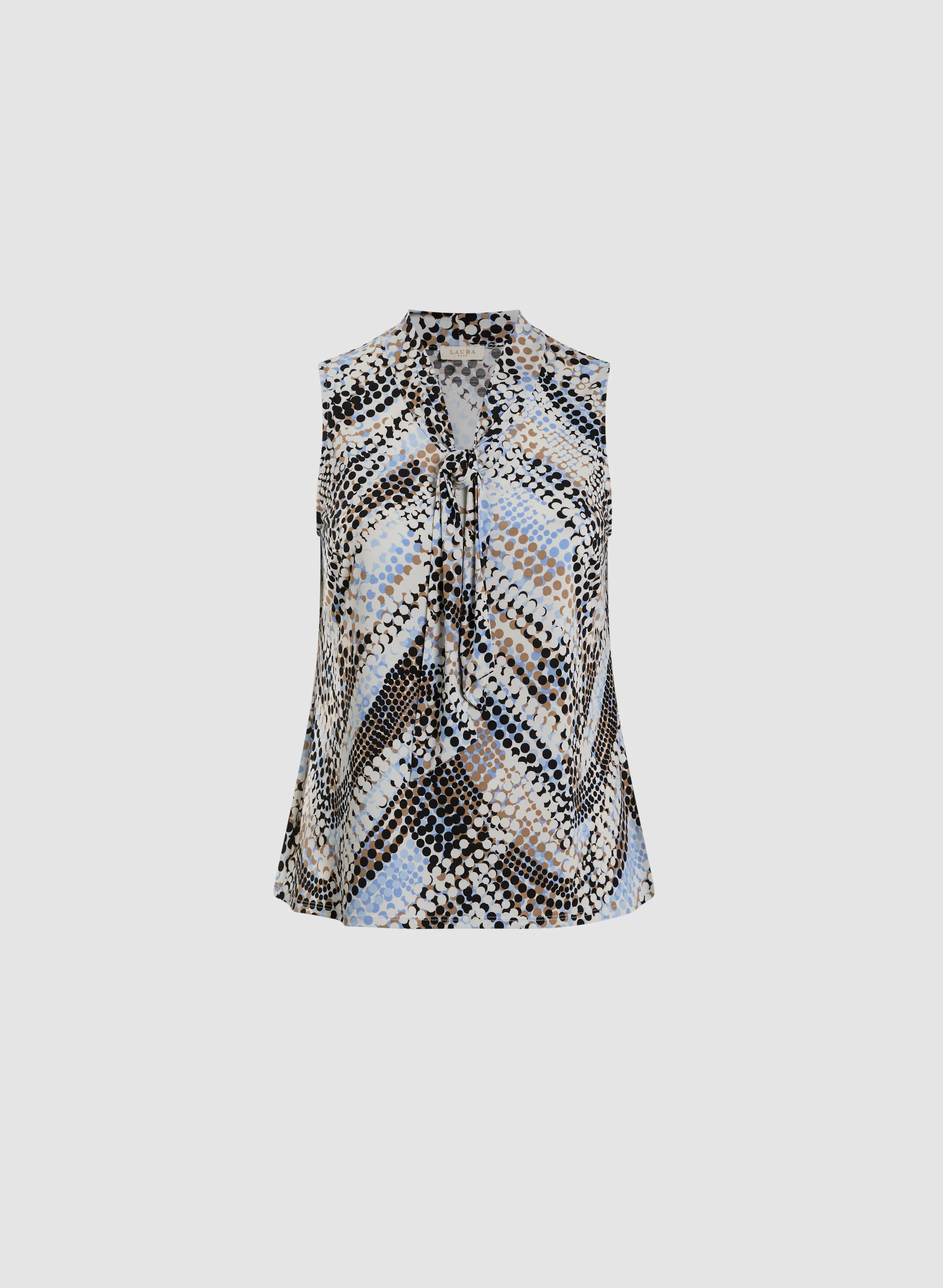 Sleeveless Polka Dot Top - Image 6