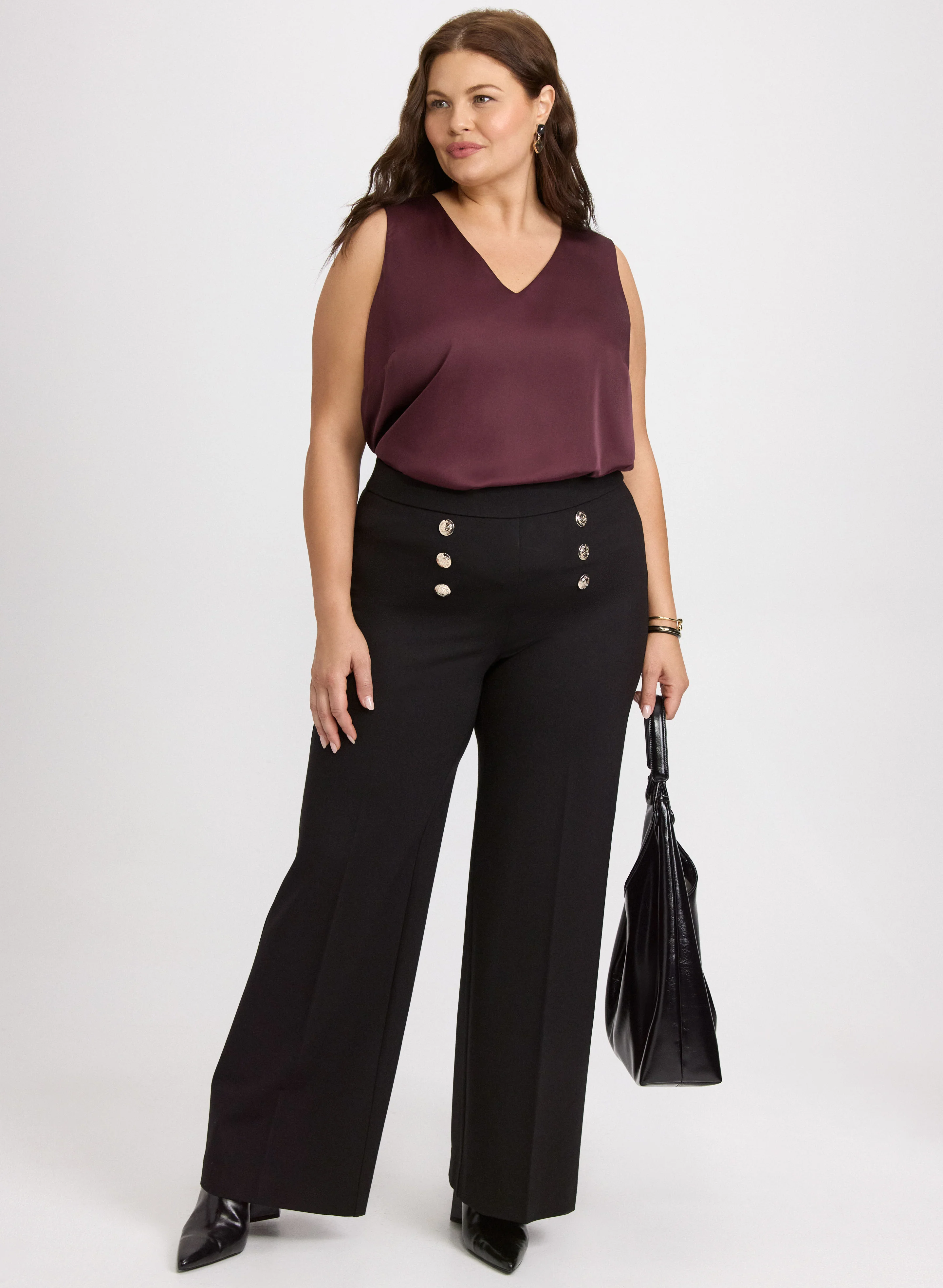 Sleeveless Satin Blouse - Image 3