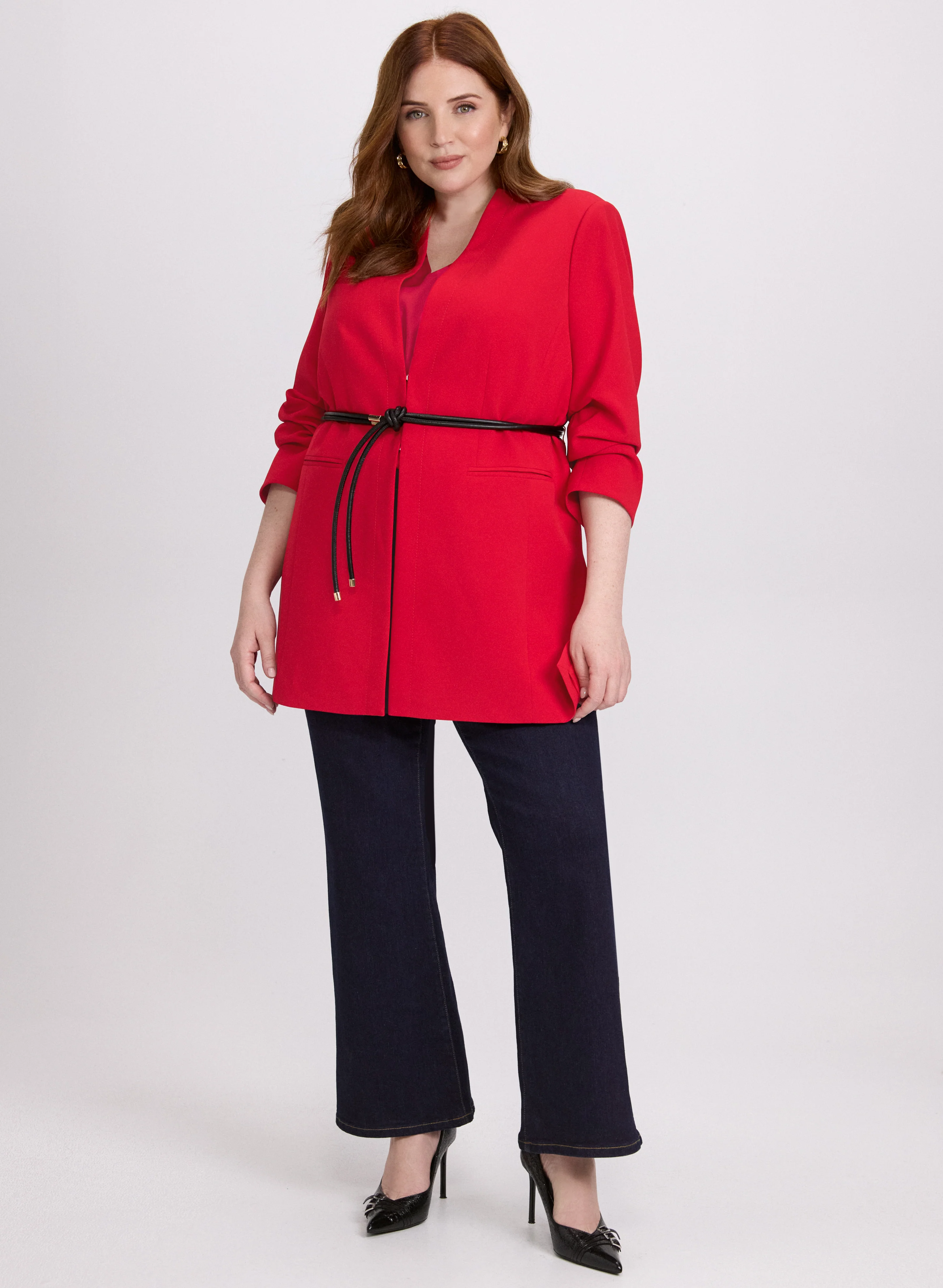 Sleeveless Satin Blouse - Image 3