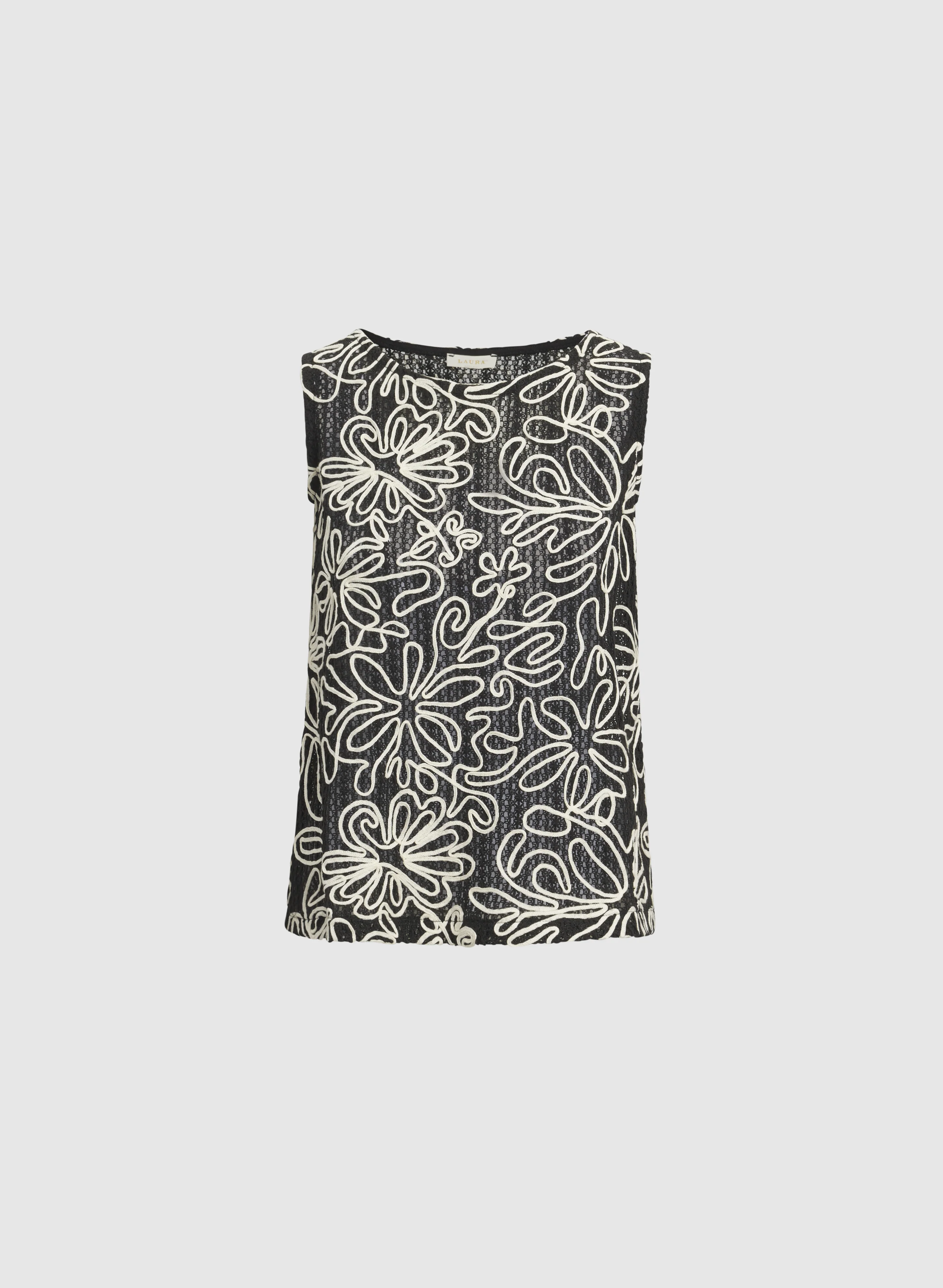 Sleeveless Soutache Top - Image 6