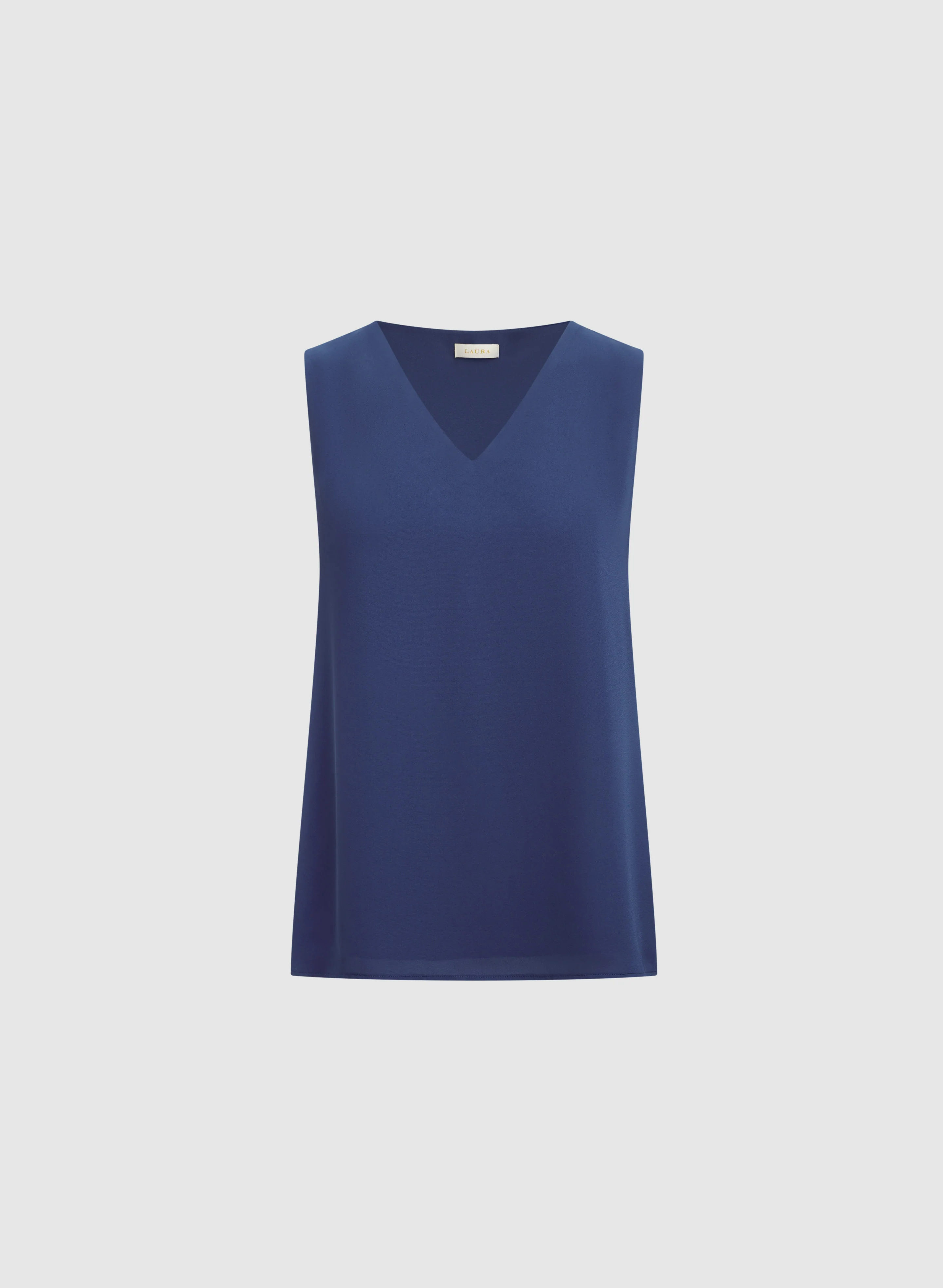 Sleeveless V-Neck Blouse - Image 6