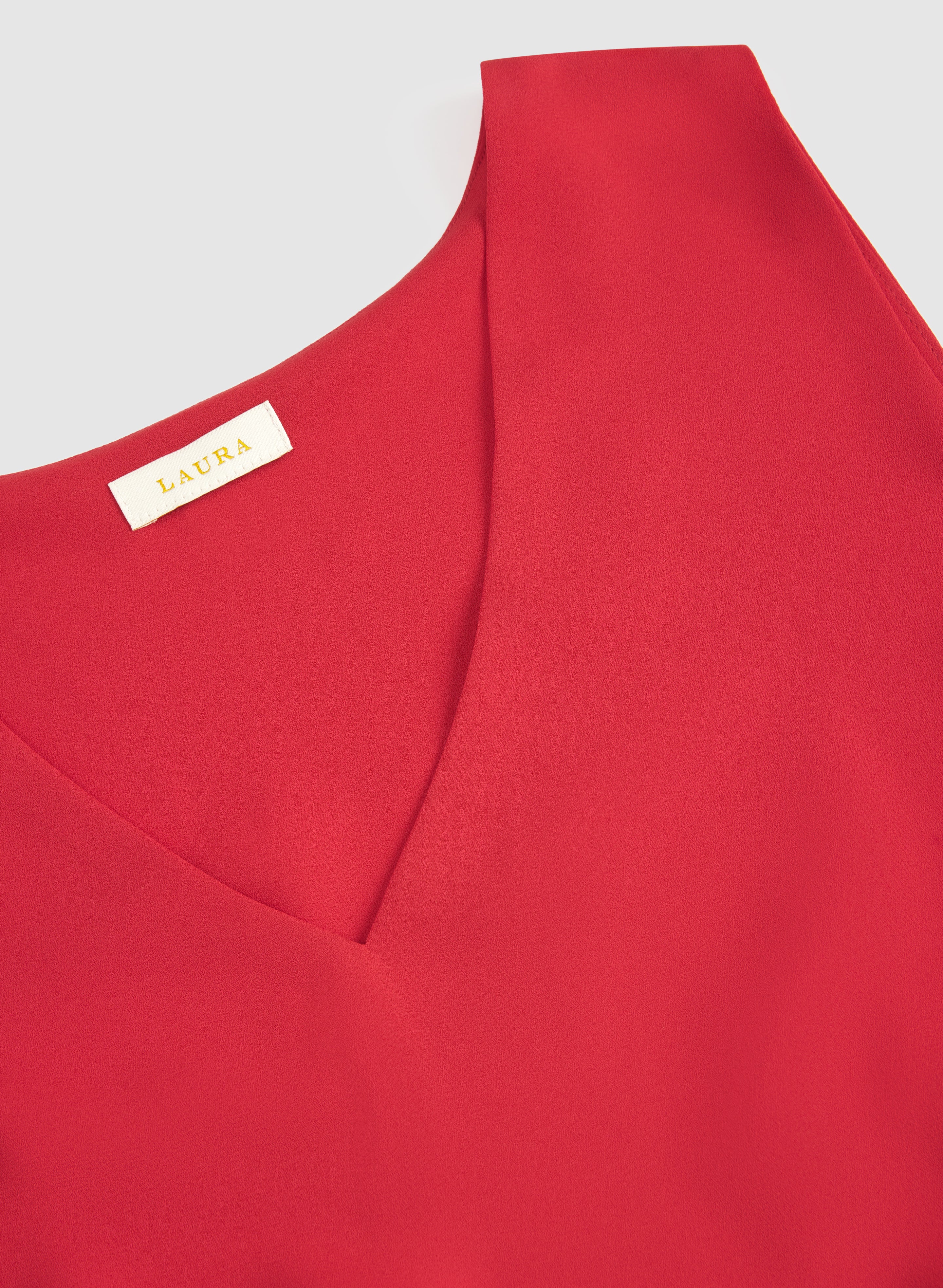Sleeveless V-Neck Blouse - Image 7