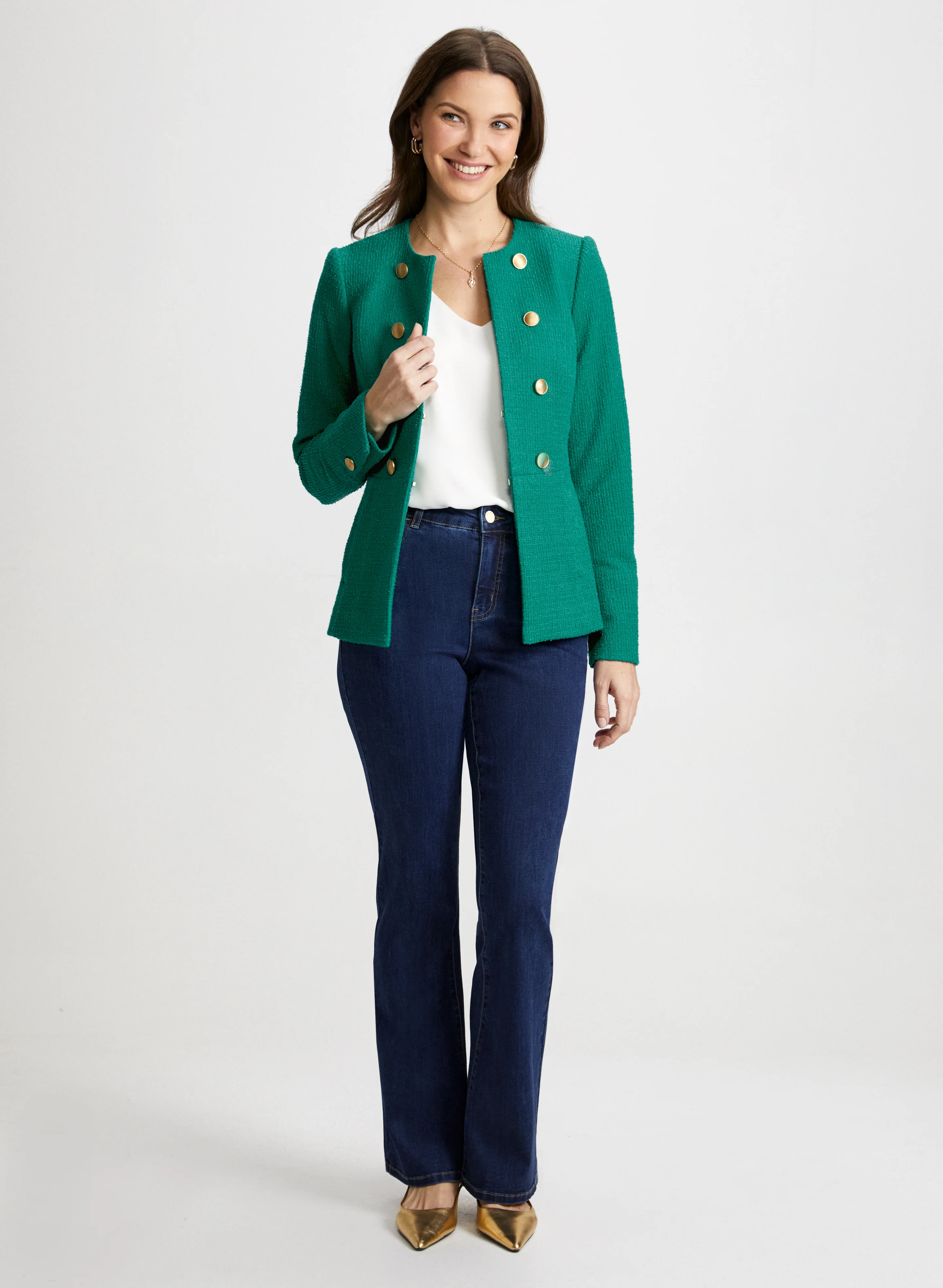 Sleeveless V-Neck Blouse - Image 3