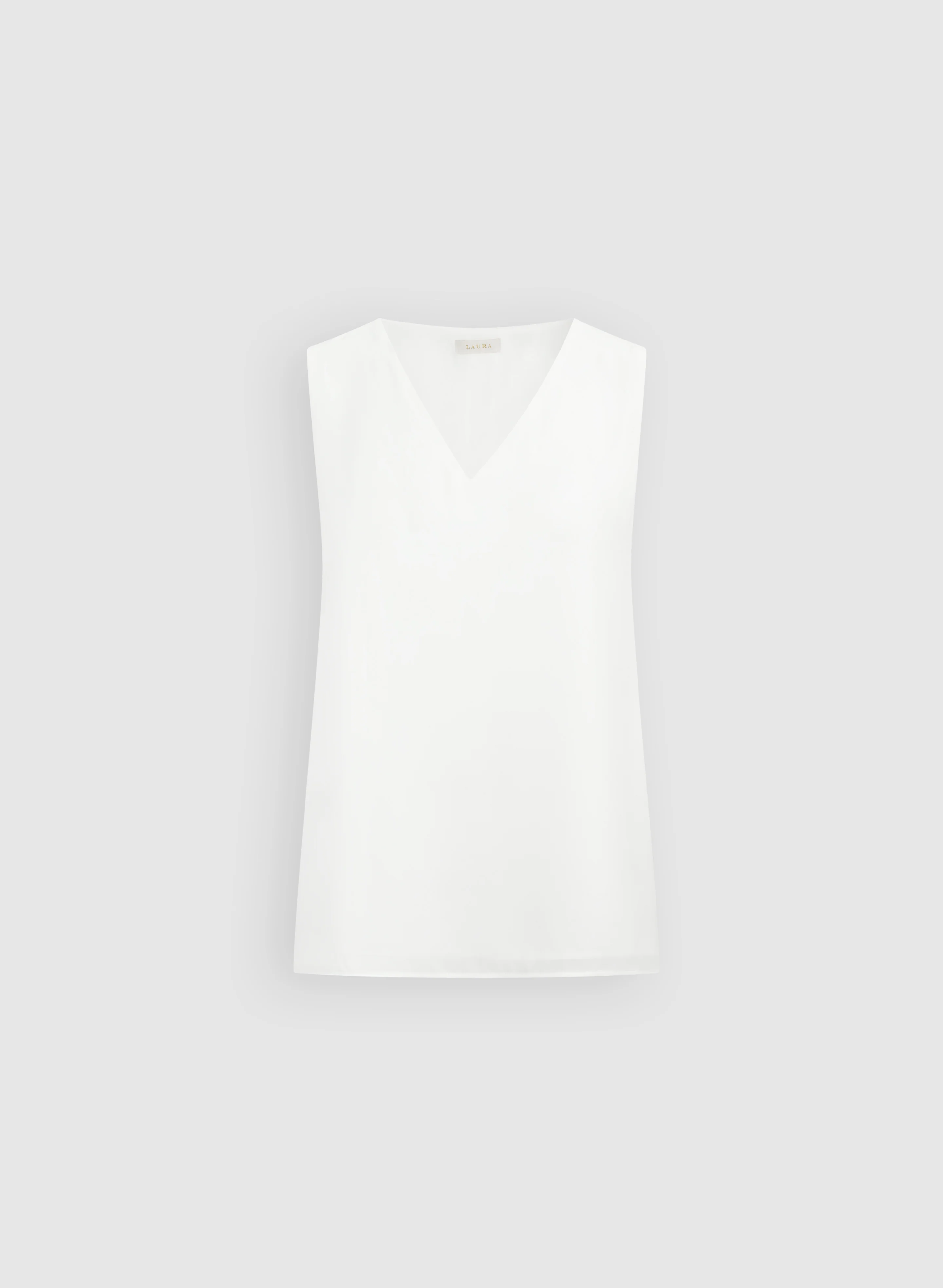 Sleeveless V-Neck Blouse - Image 6