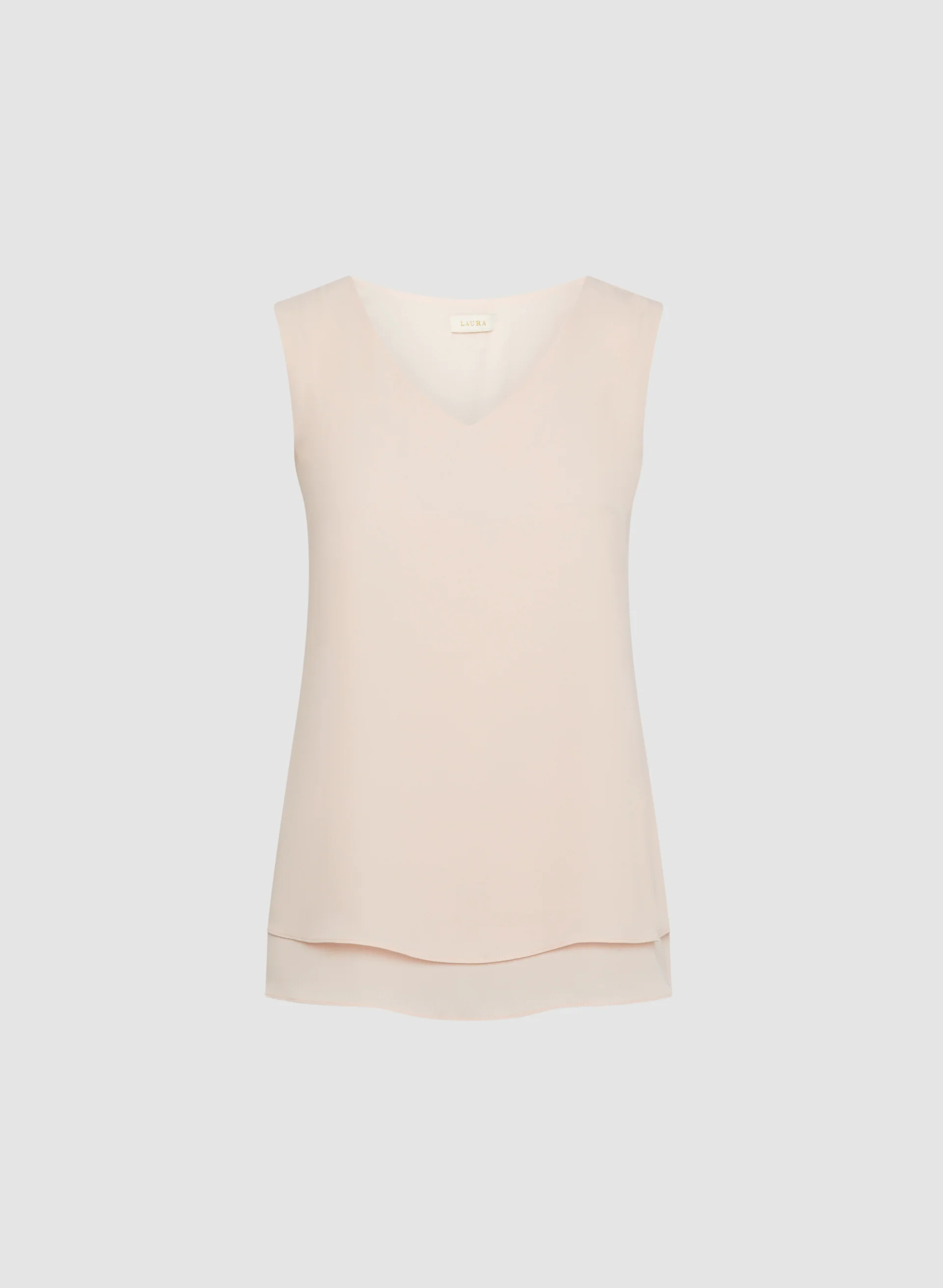 Sleeveless V-Neck Blouse - Image 6