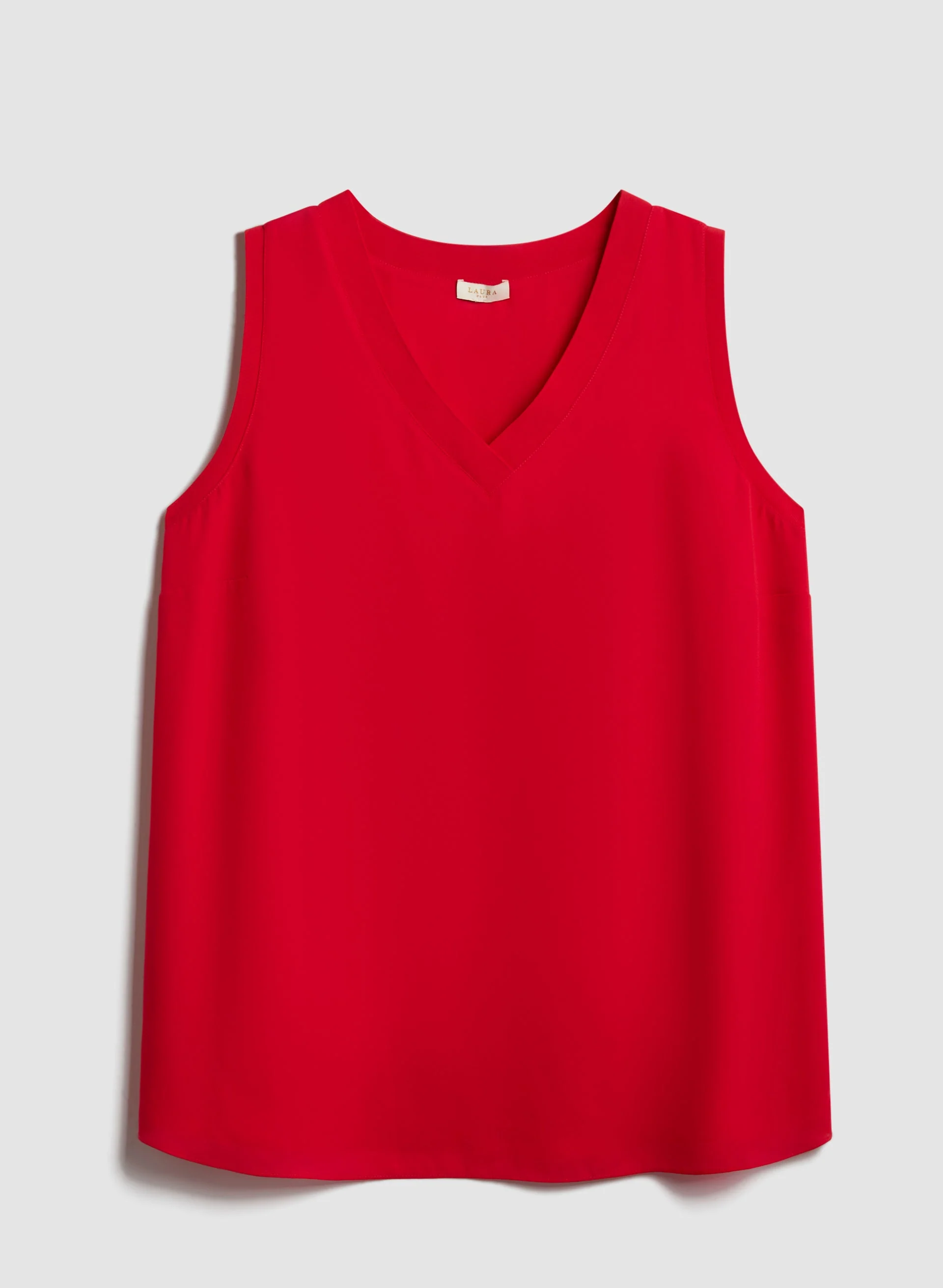 Sleeveless V-Neck Blouse - Image 7