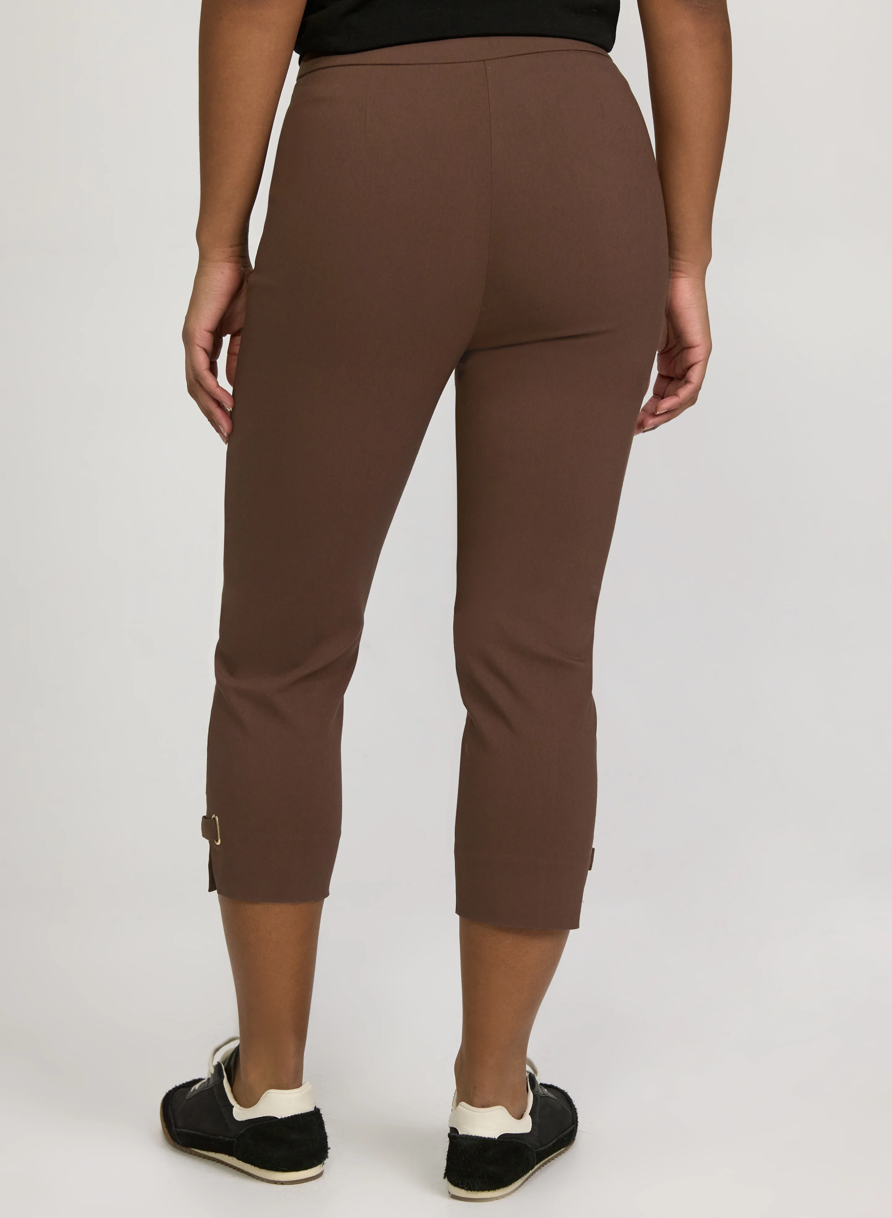 Slim-Leg Bengaline Capris - Image 4