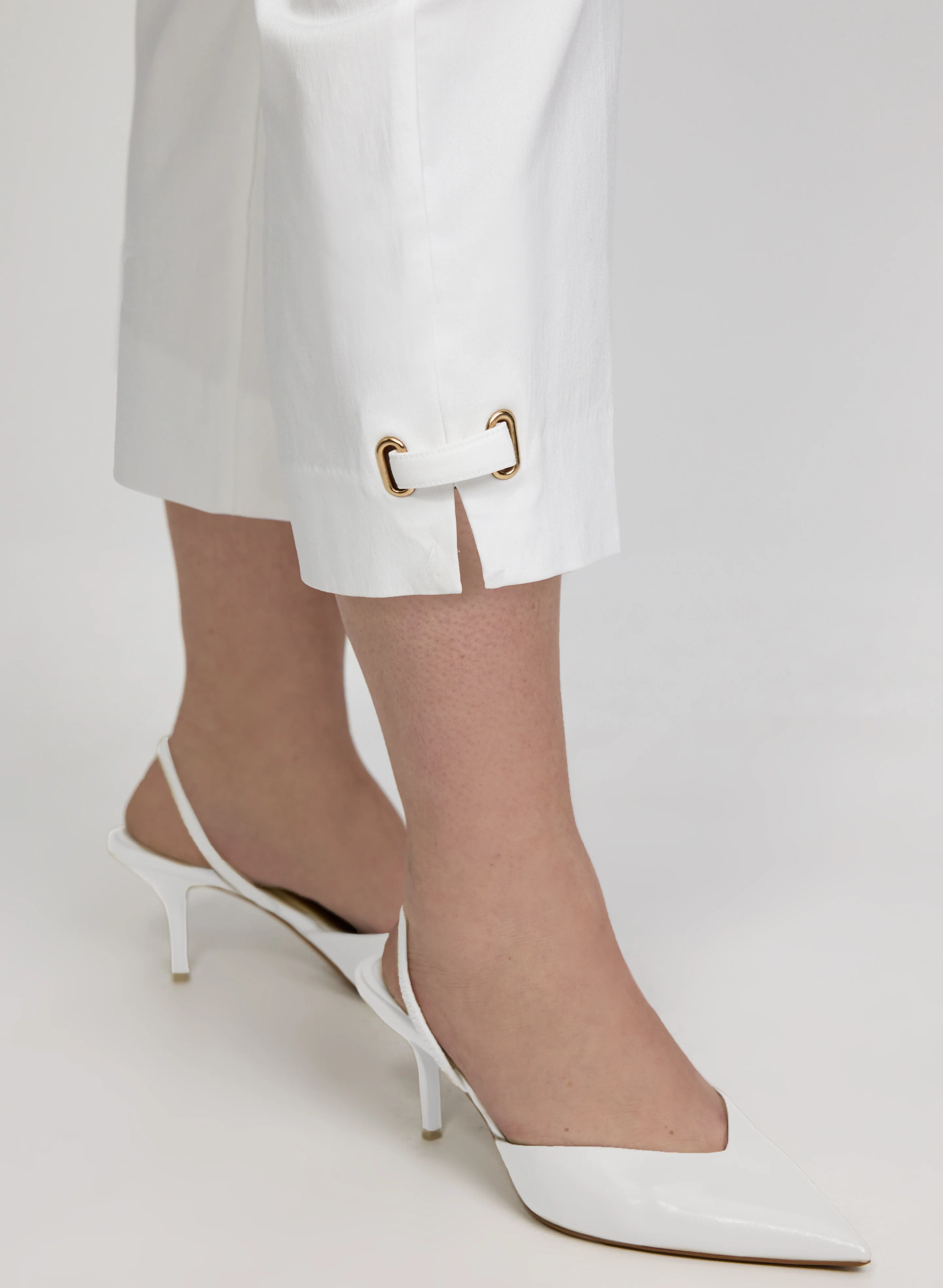 Slim-Leg Bengaline Capris - Image 2