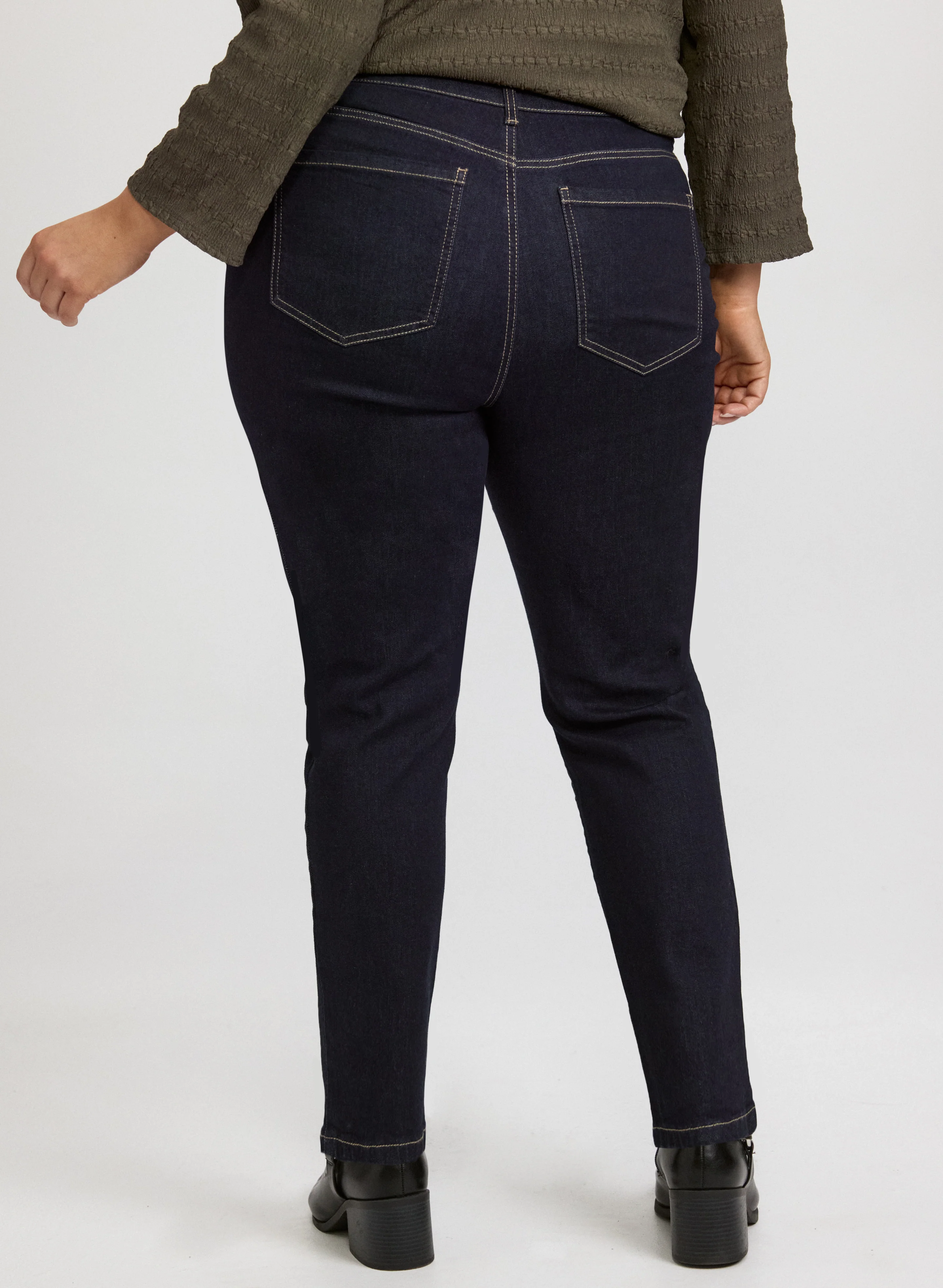 Slim-Leg Denim Pants - Image 10