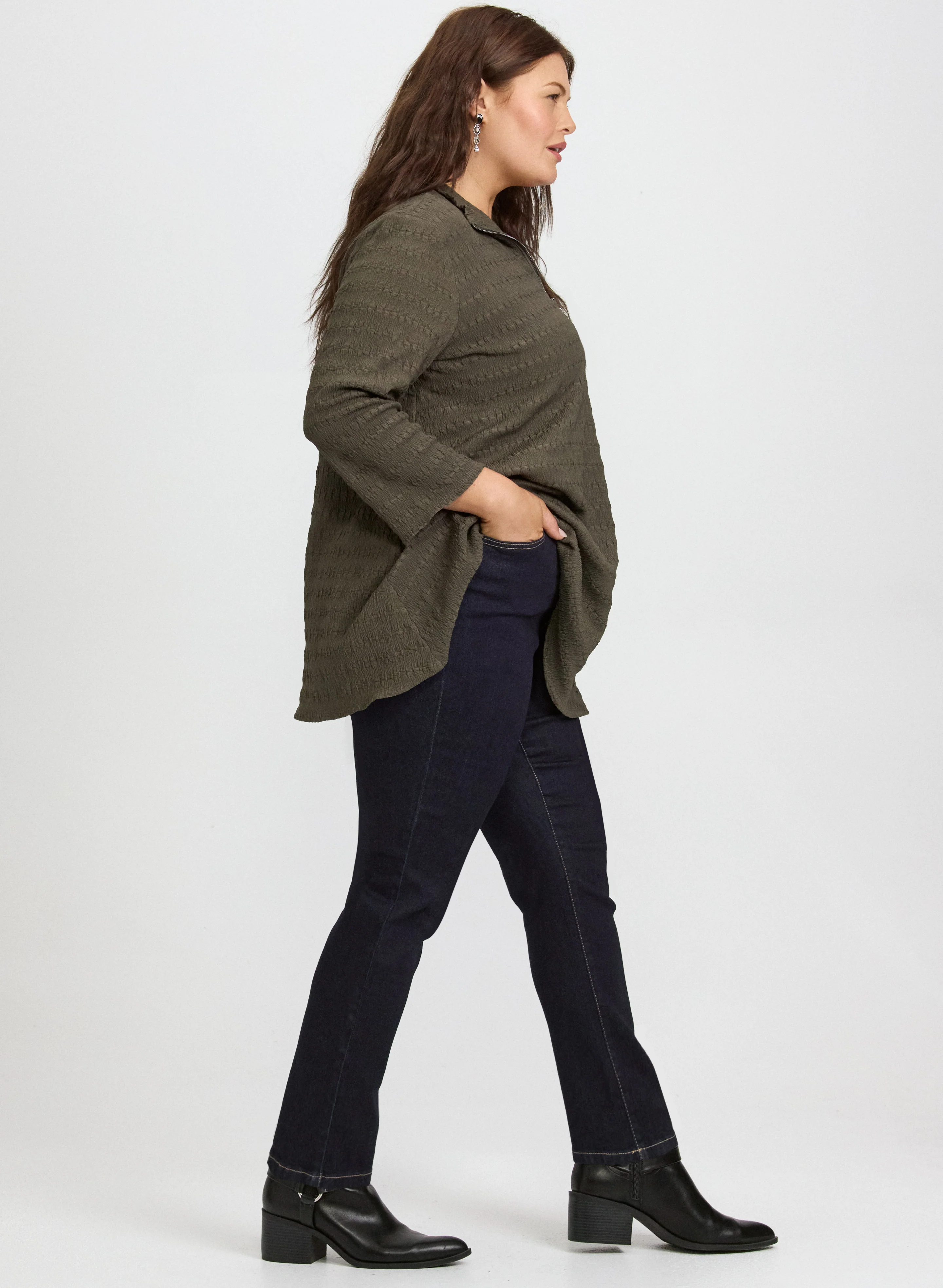 Slim-Leg Denim Pants - Image 11