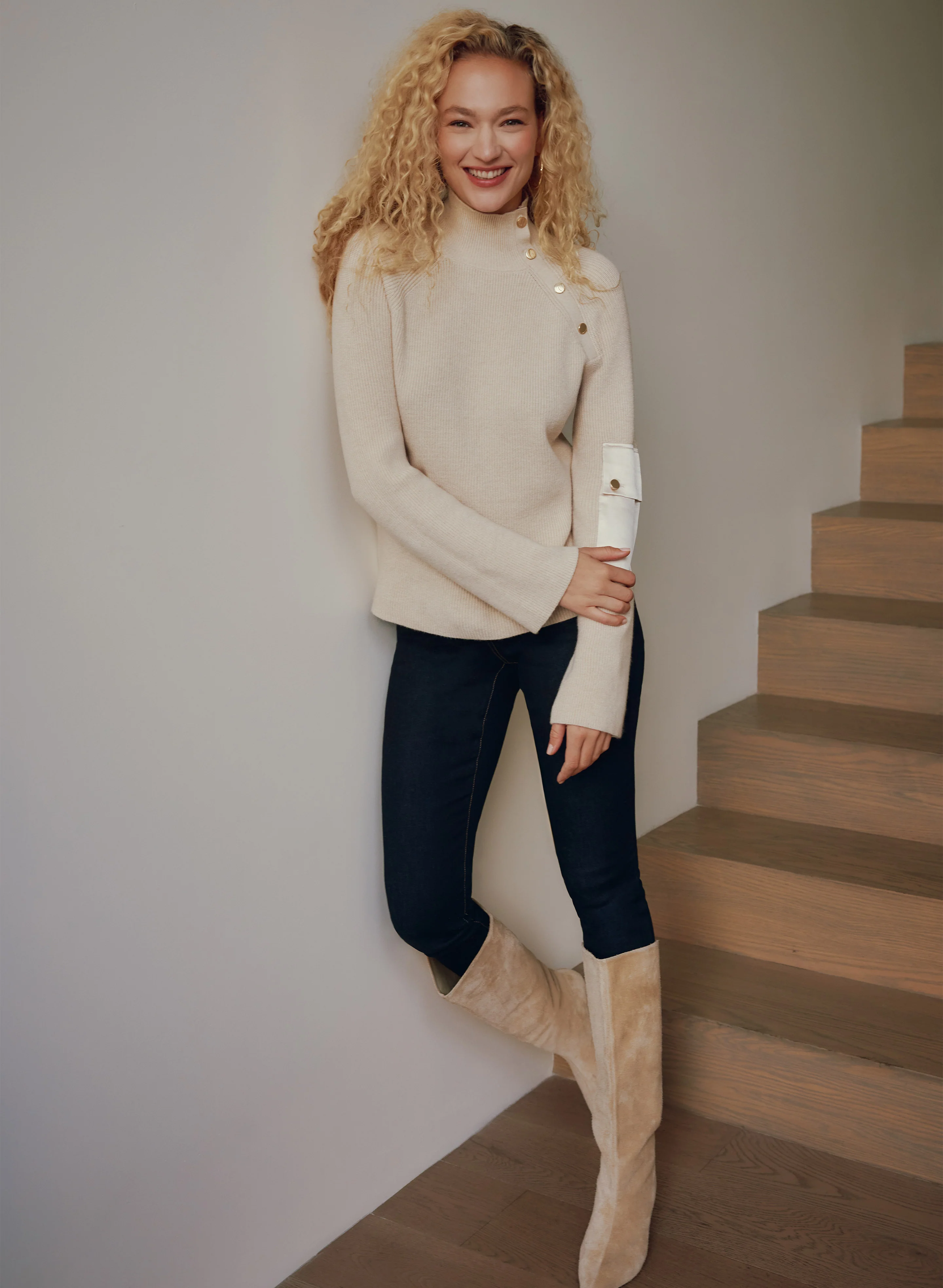 Slim-Leg Denim Pants - Image 3