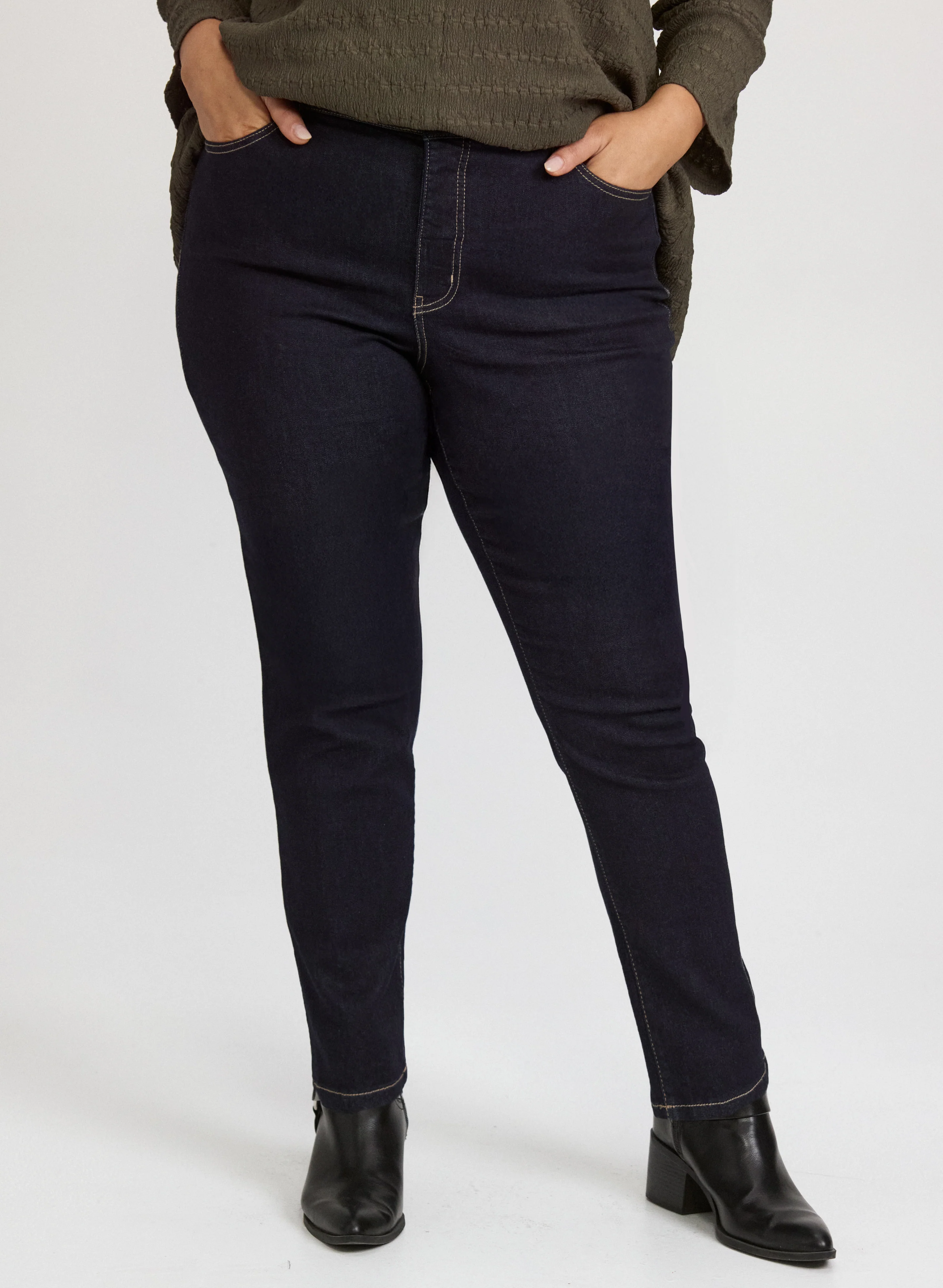 Slim-Leg Denim Pants - Image 9