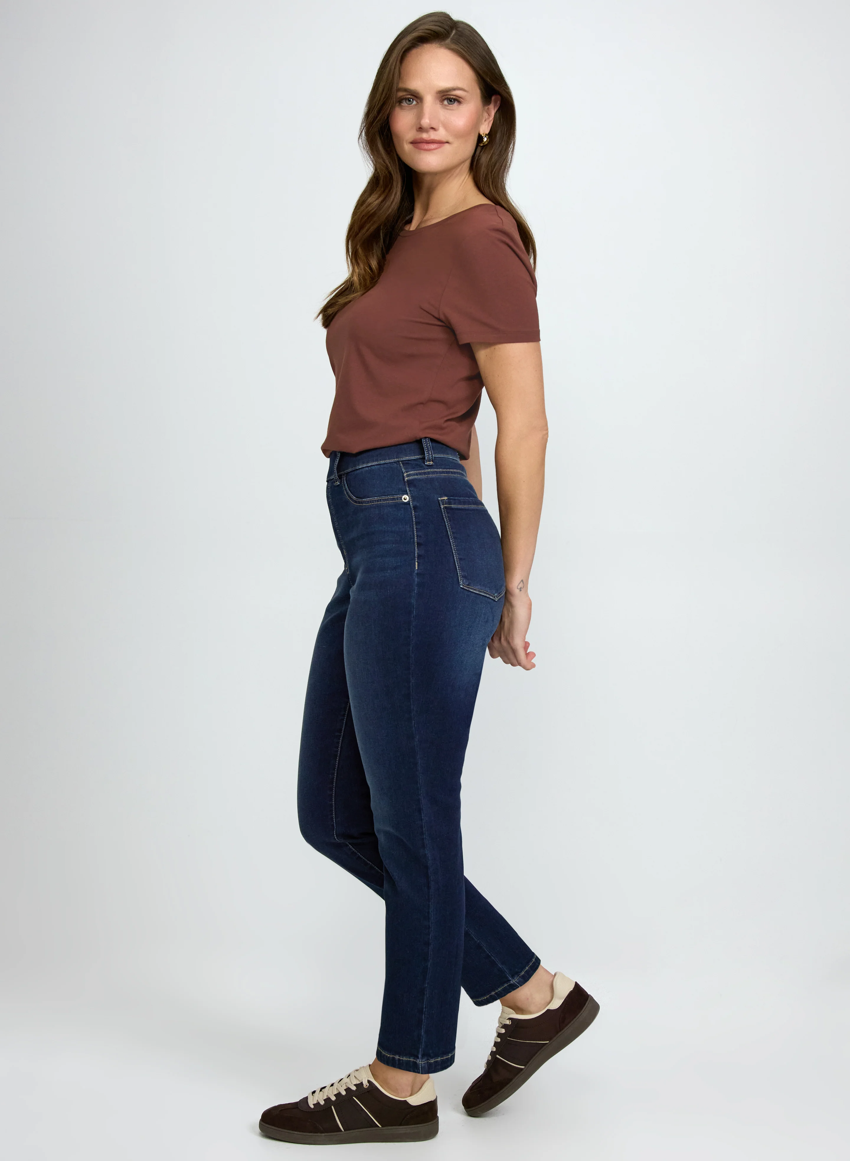Slim-Leg Pull-On Jeans - Image 13
