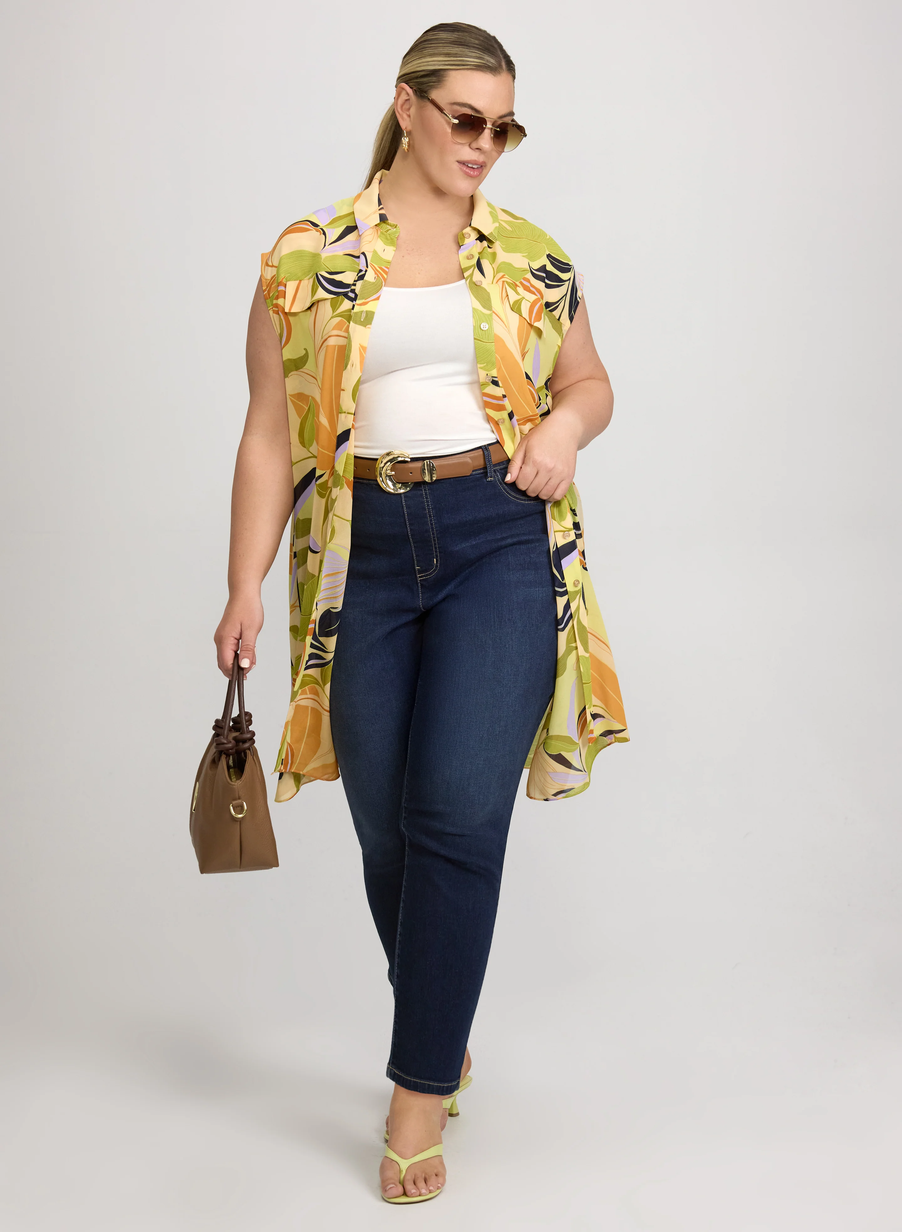 Slim-Leg Pull-On Jeans - Image 7