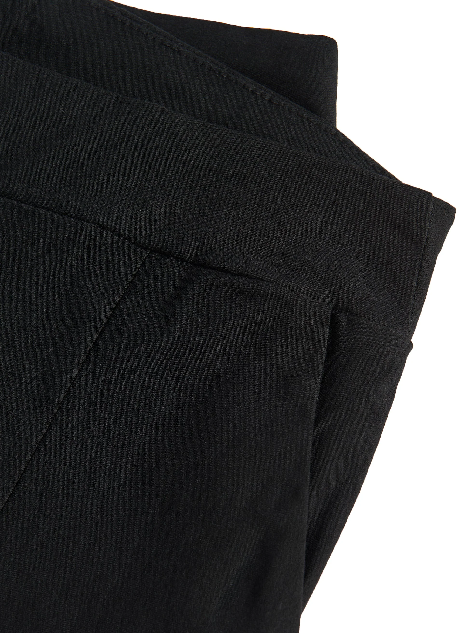 Slit Hem Pull-On Capris - Image 6
