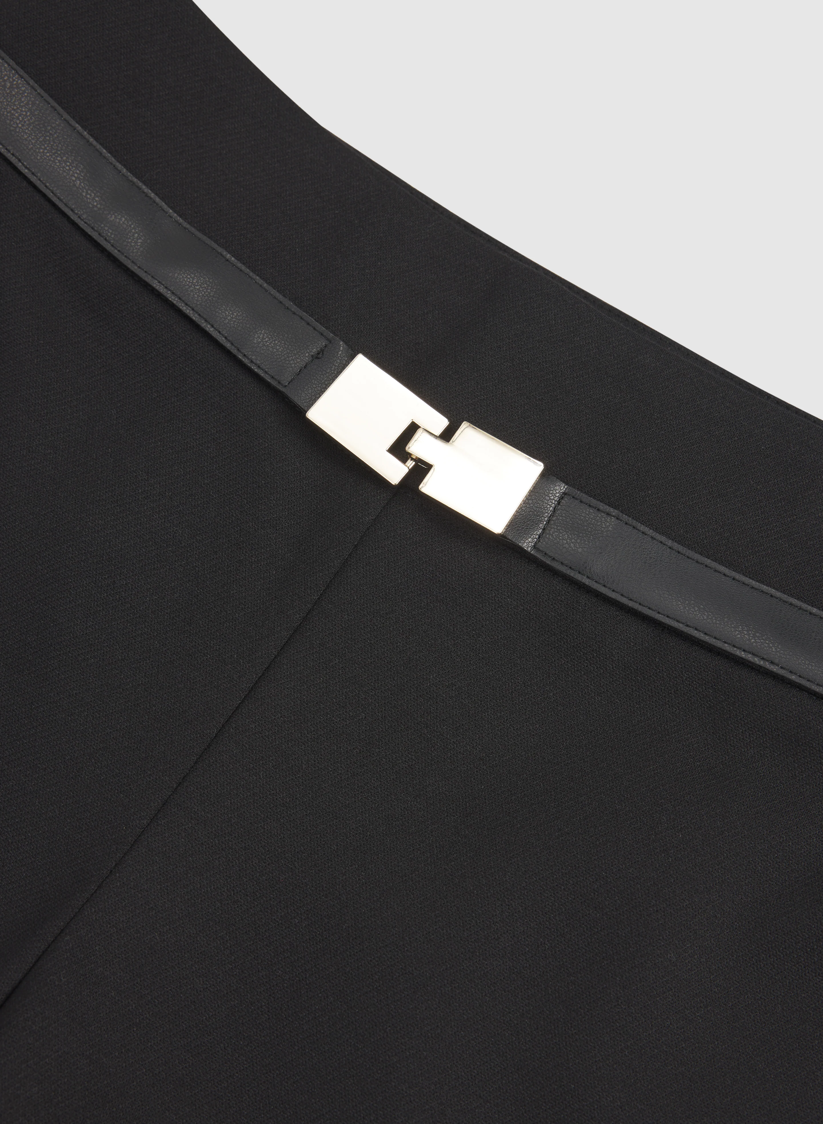 Sofia Belted Slim-Leg Pants - Image 7