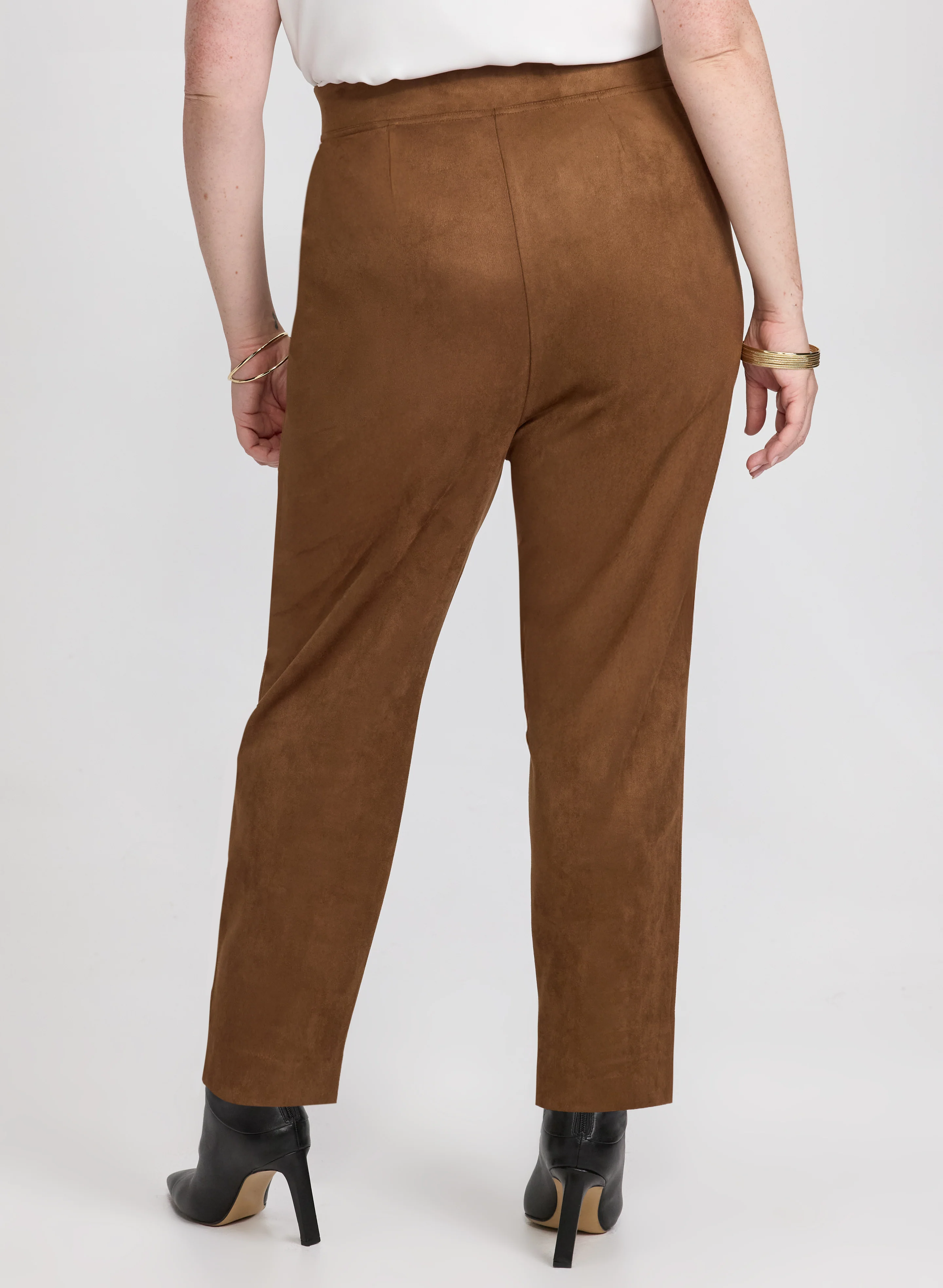 Sofia Faux-Suede Pants - Image 4