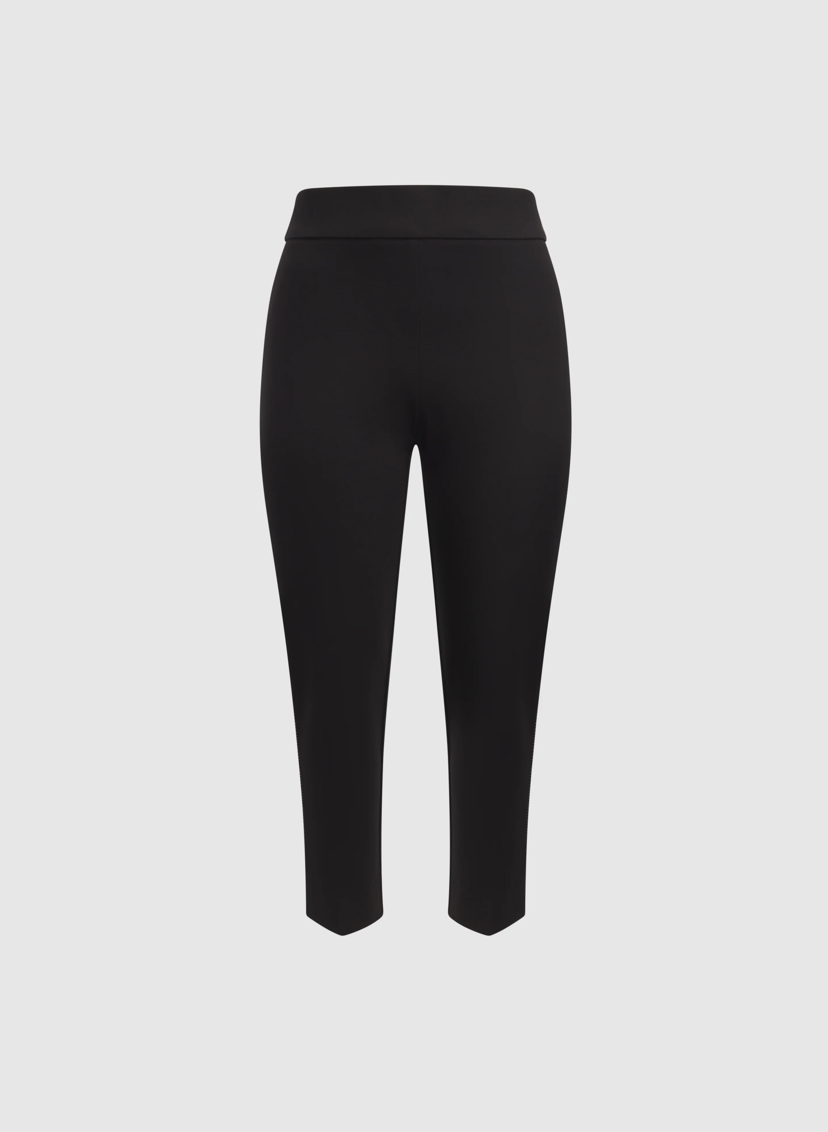 Sofia Metallic Stitch Slim-Leg Pants - Image 6