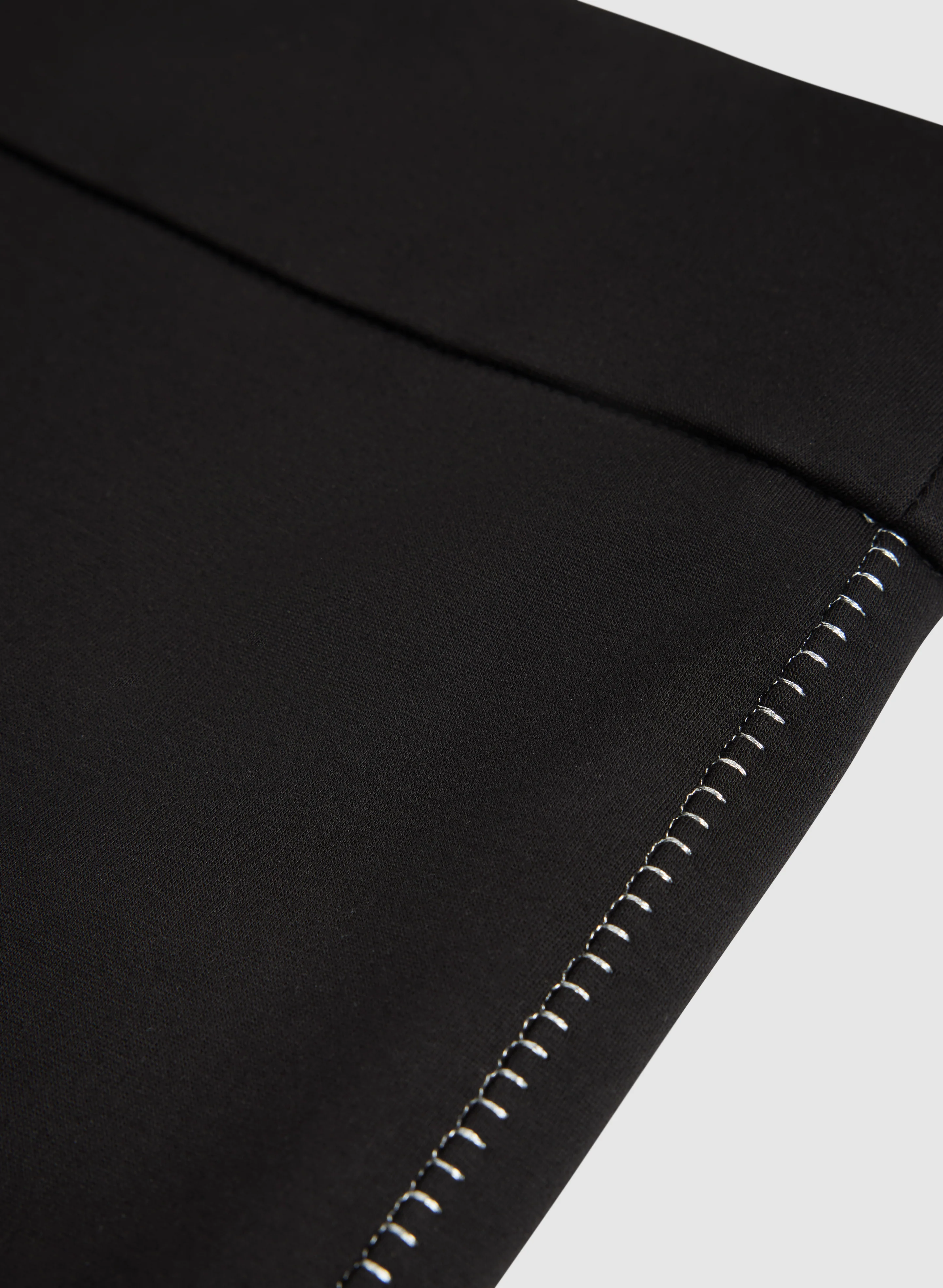 Sofia Metallic Stitch Slim-Leg Pants - Image 8
