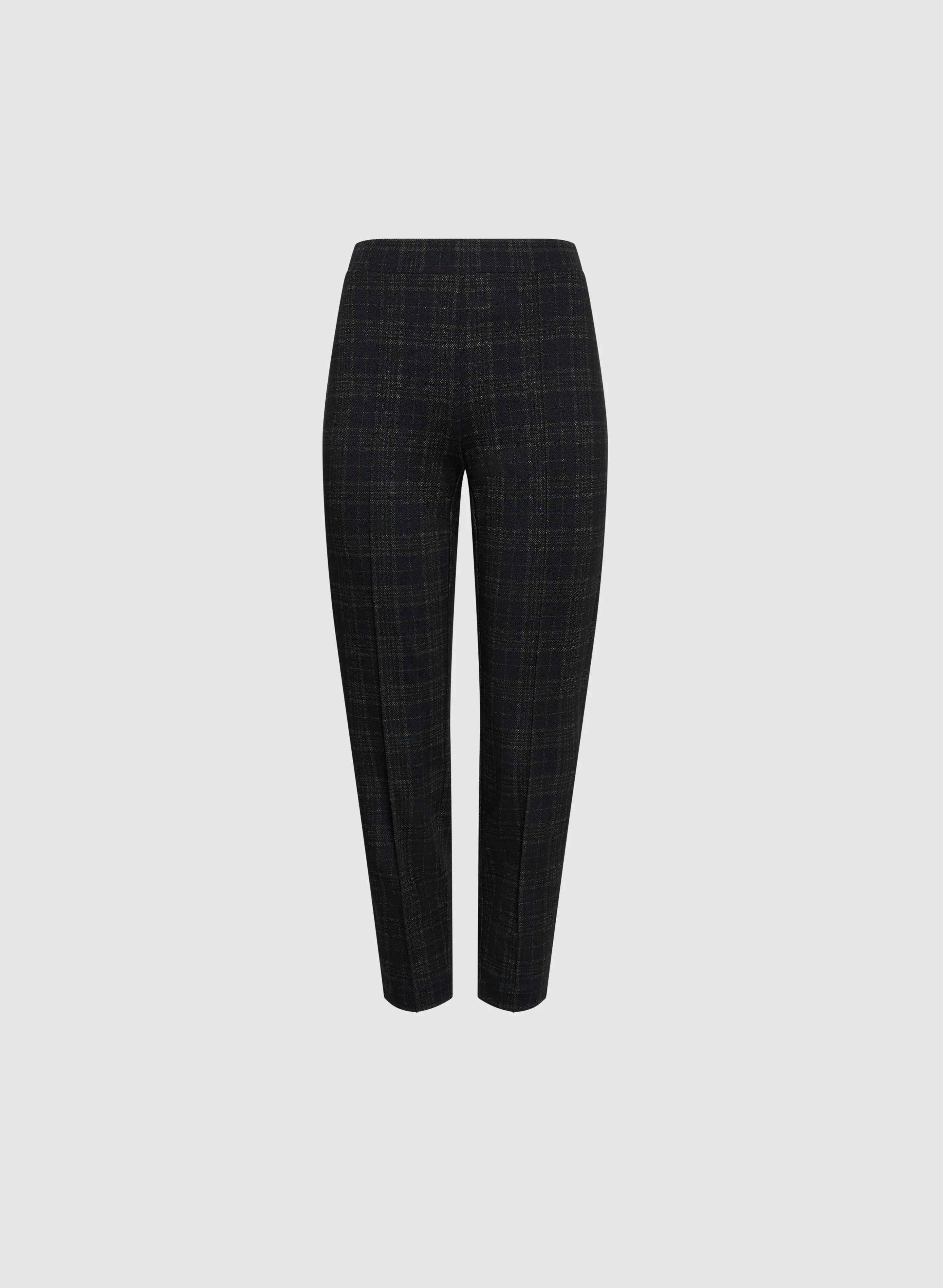 Sofia Plaid Print Pants - Short - Image 6