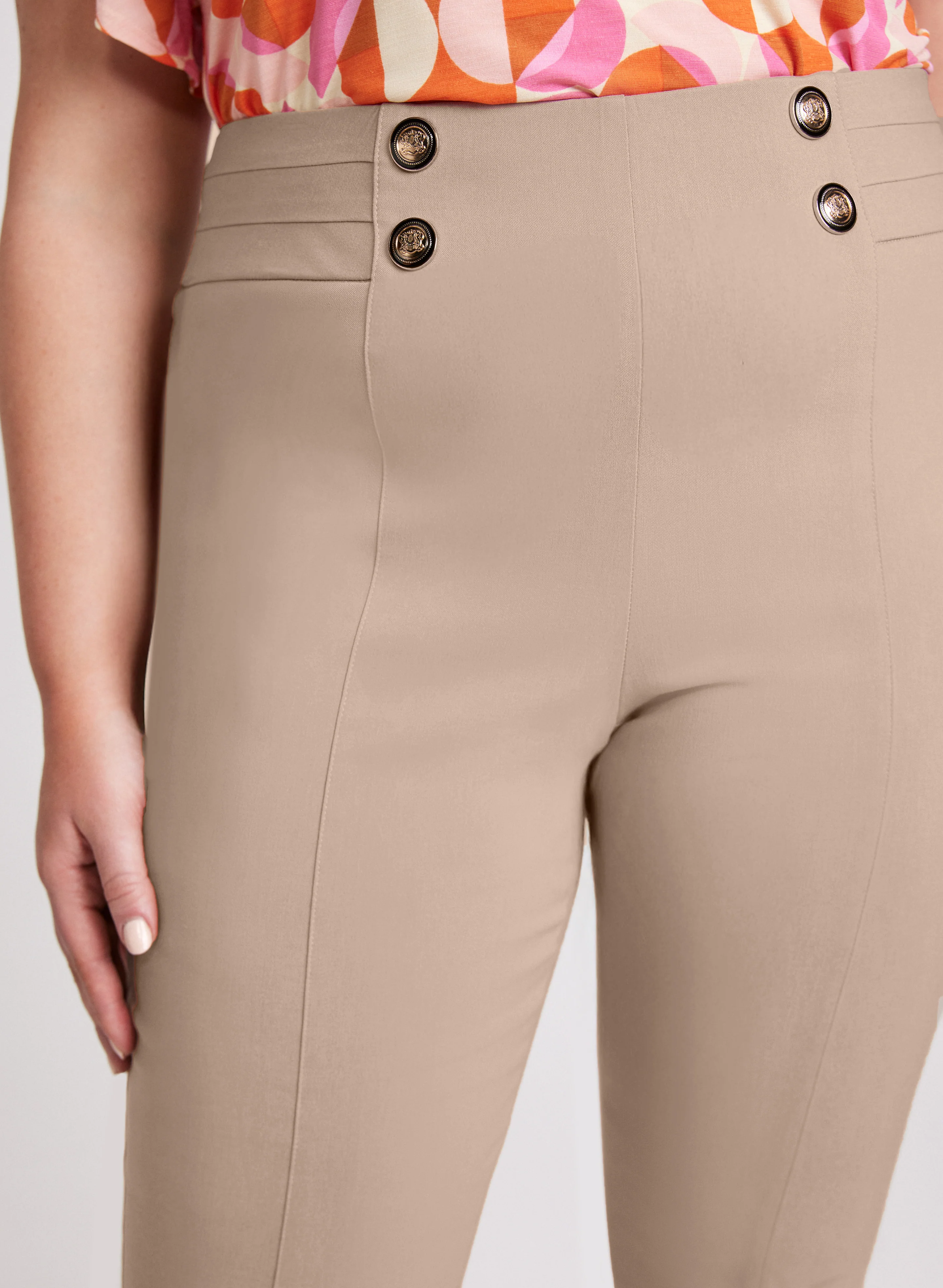 Sofia Slim-Leg Pants - Short - Image 2