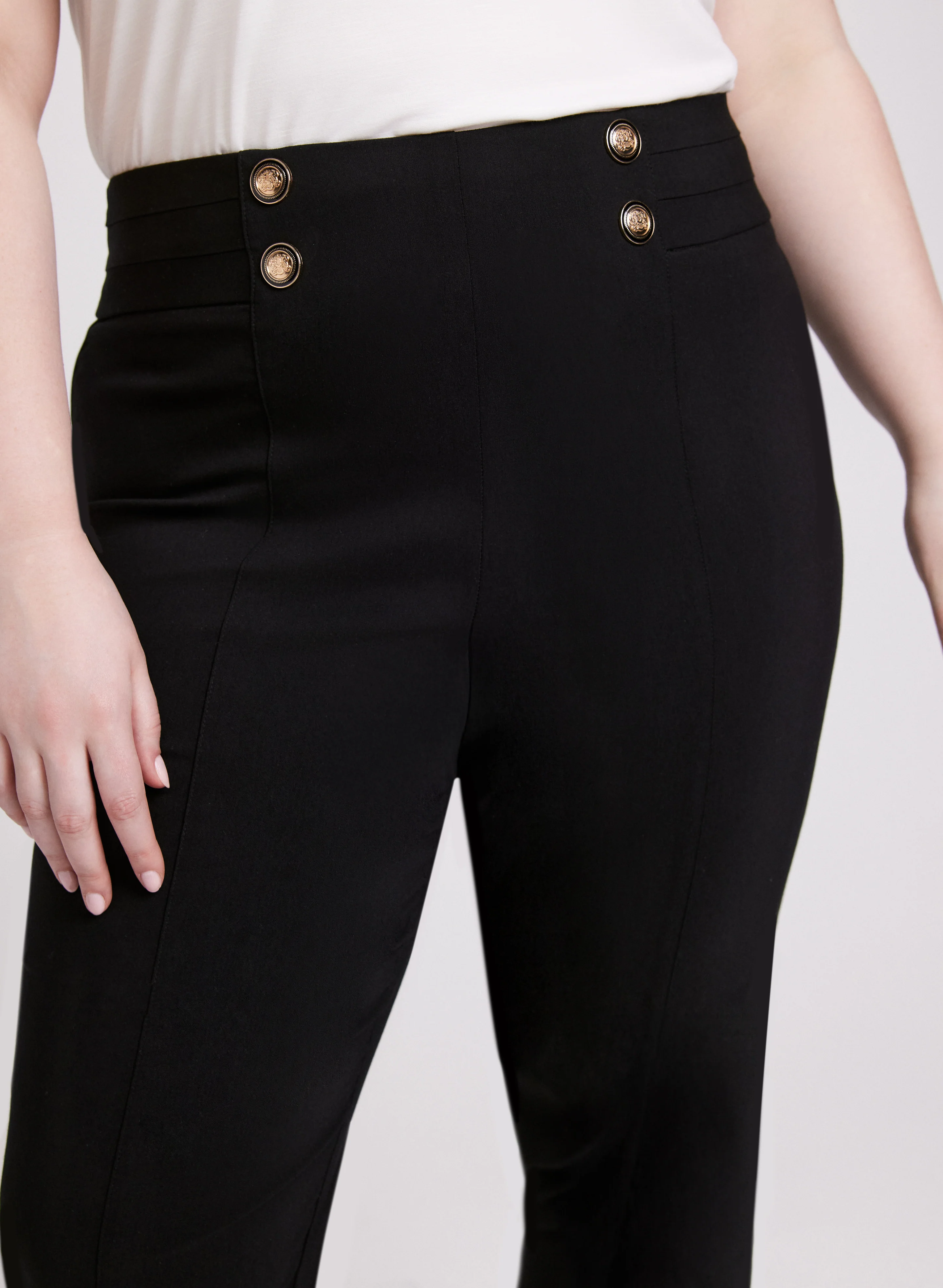 Sofia Slim-Leg Pants - Short - Image 5