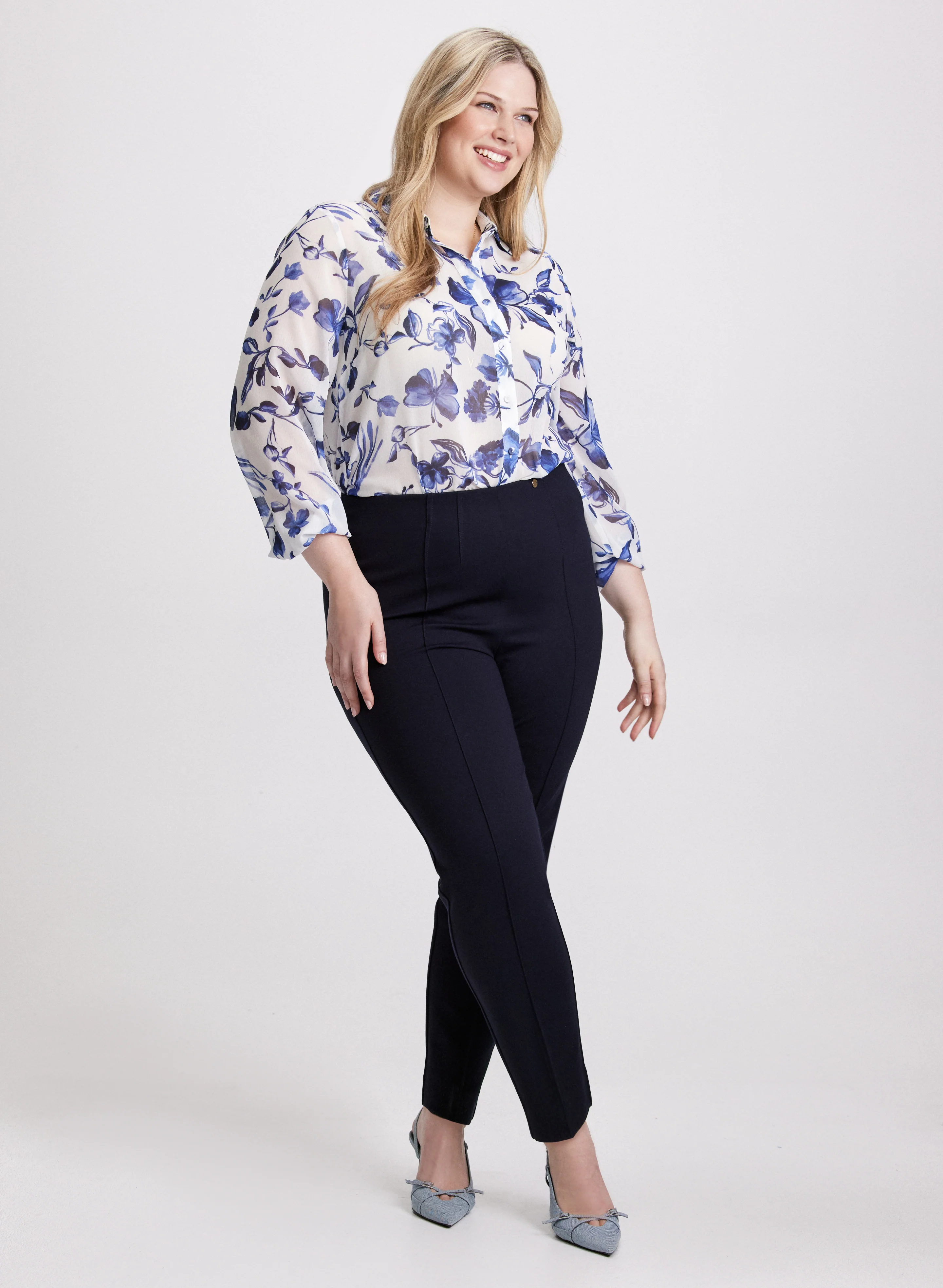 Sofia Slim Leg Pants - Image 4