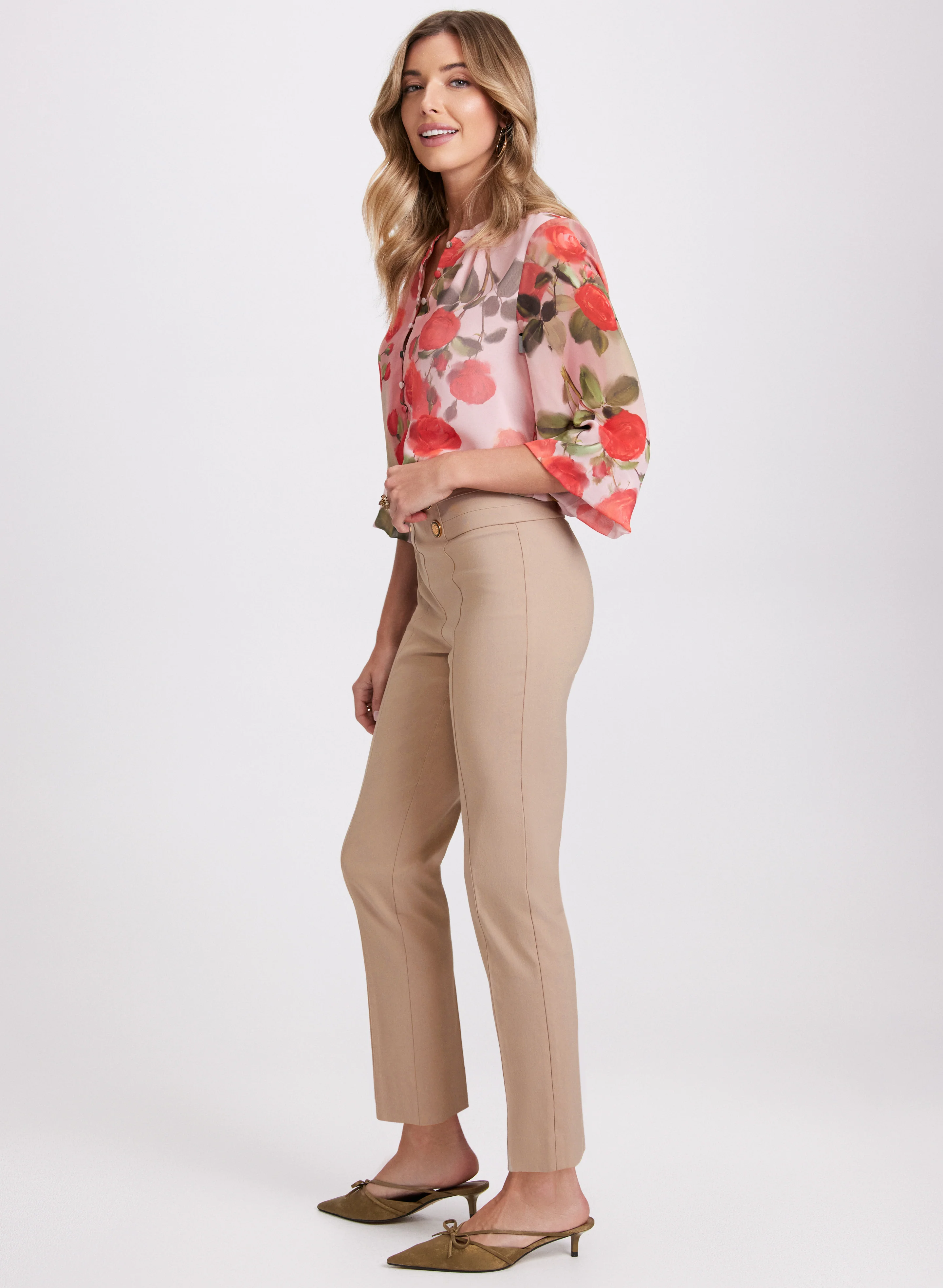 Sofia Slim-Leg Pants - Short - Image 5