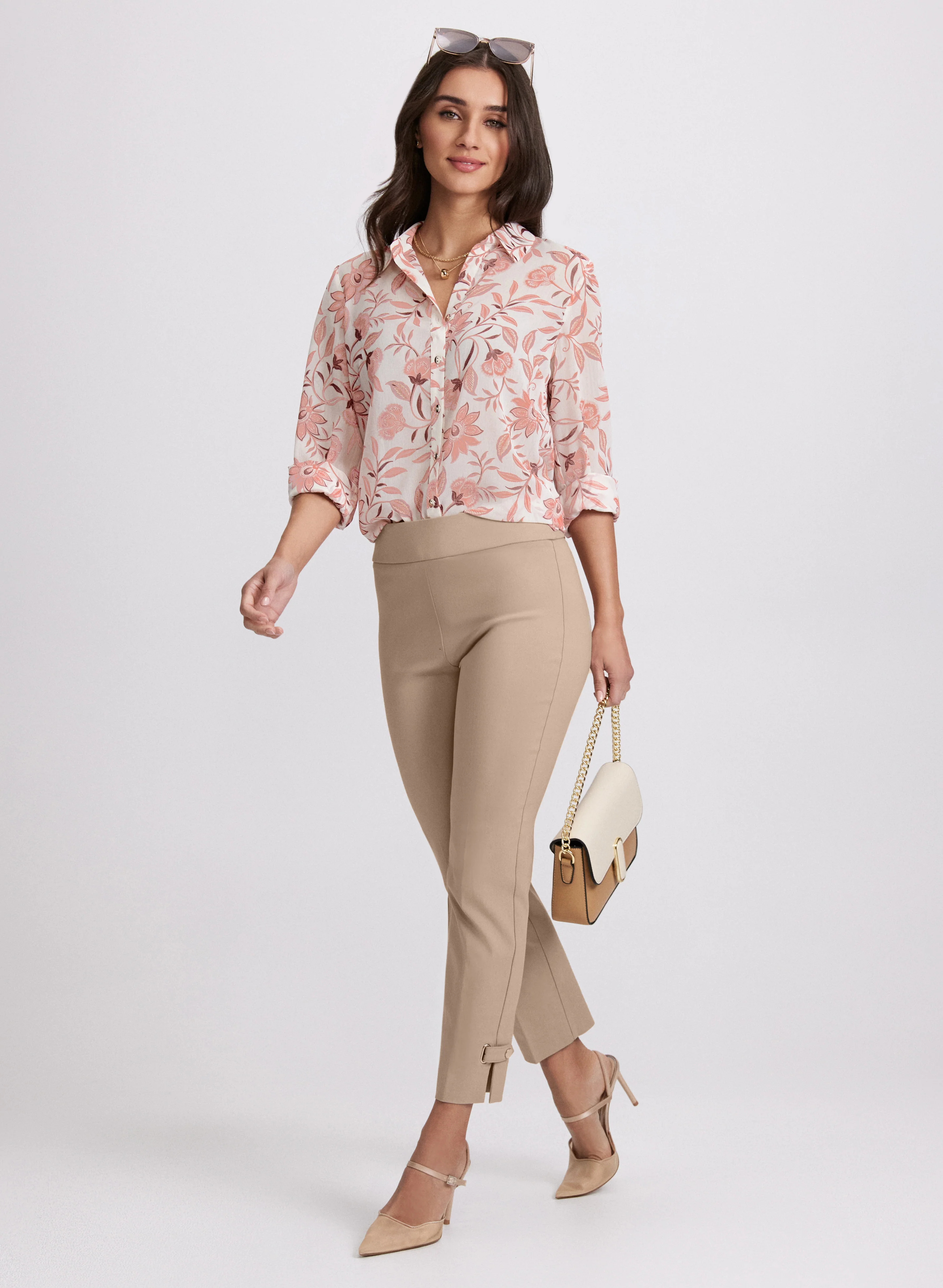 Sofia Slim-Leg Pants - Short - Image 5