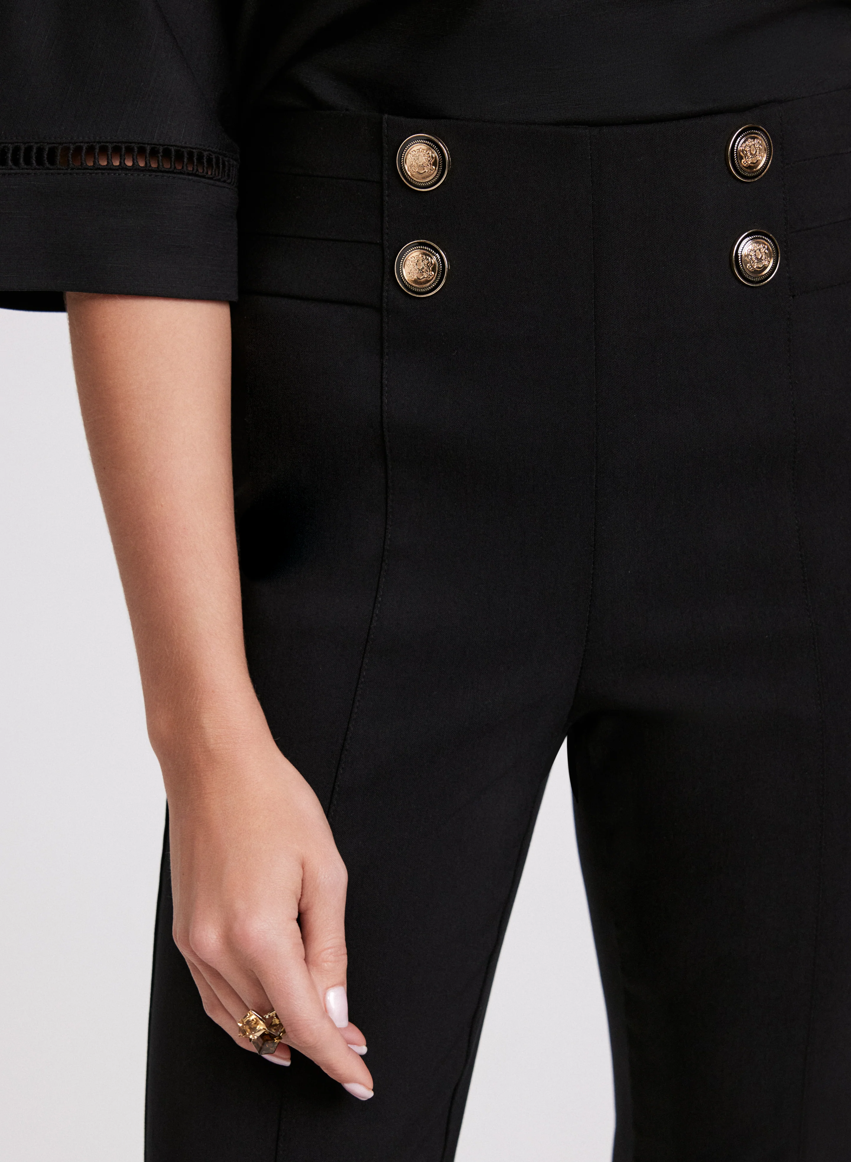 Sofia Slim-Leg Pants - Short - Image 2