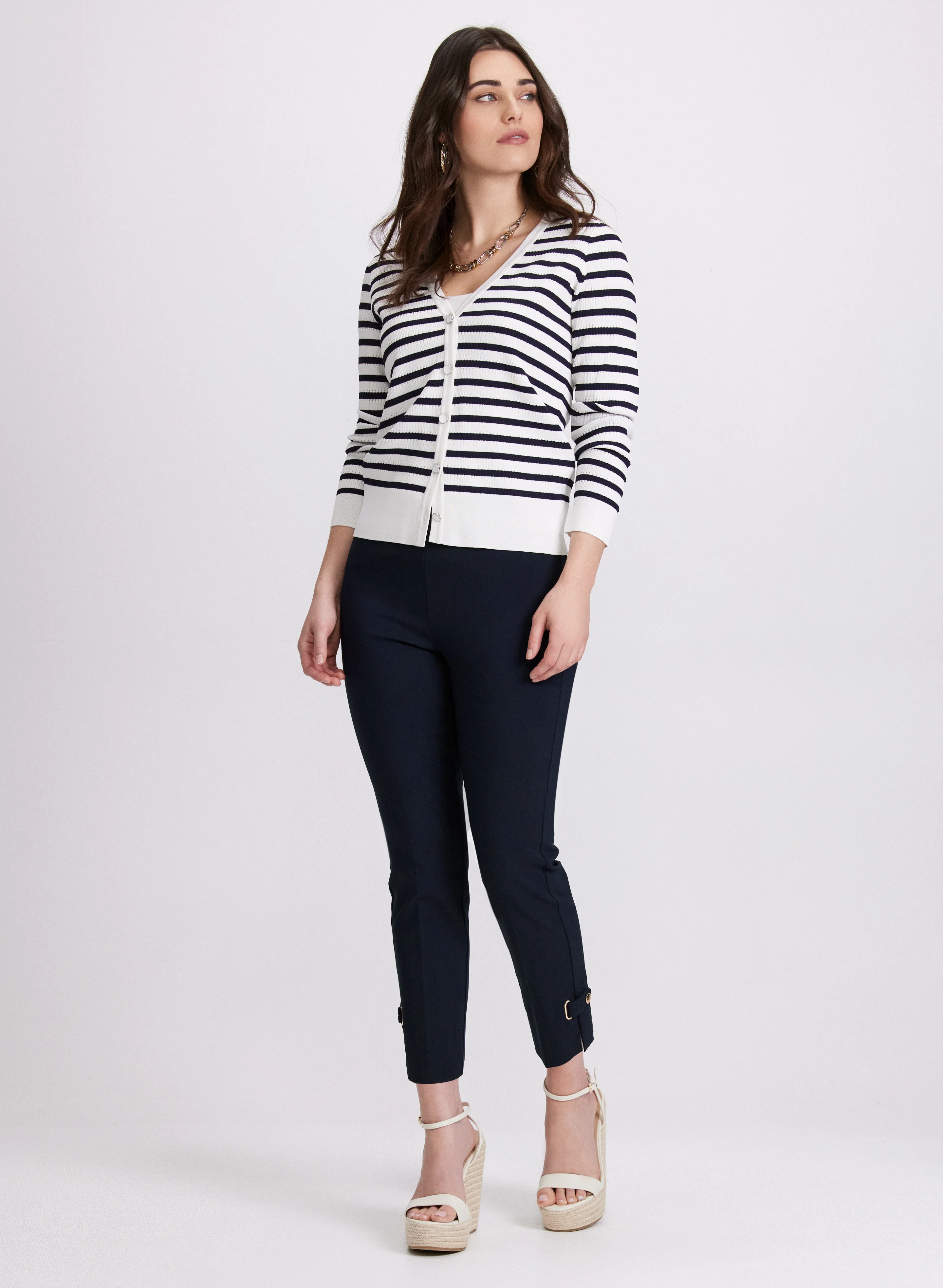 Sofia Slim-Leg Pants - Short - Image 3