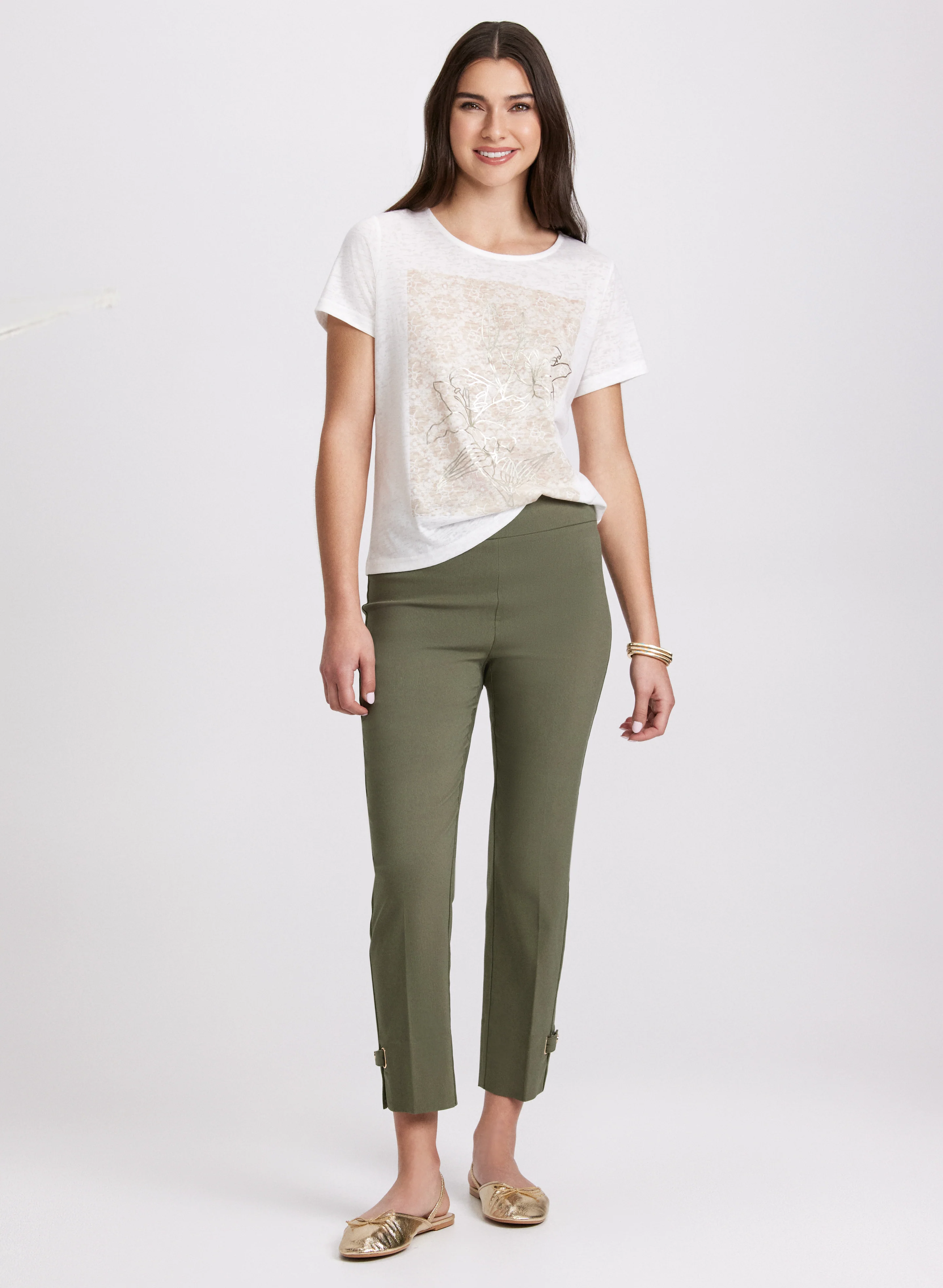 Sofia Slim-Leg Pants - Short - Image 5
