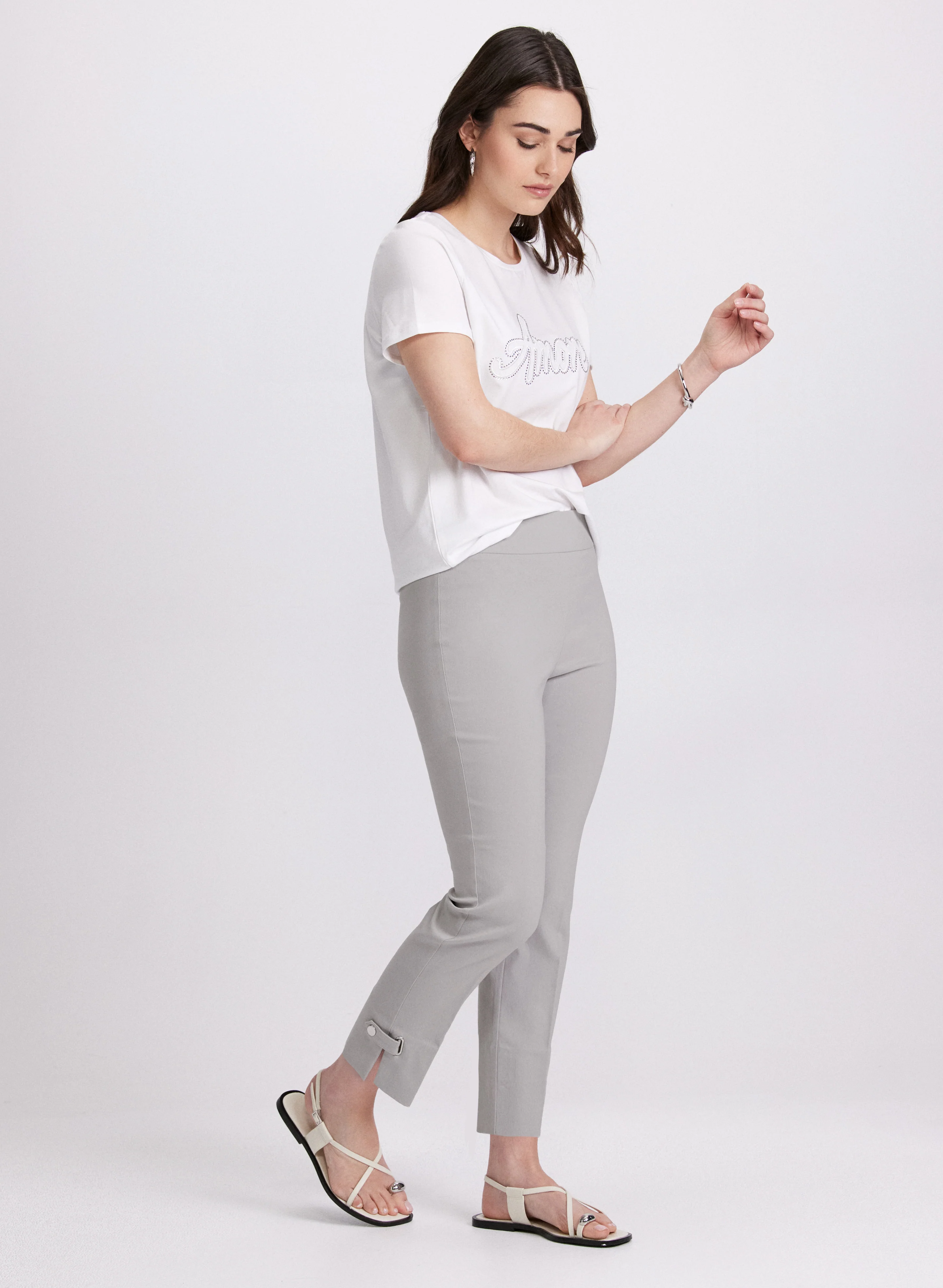Sofia Slim-Leg Pants - Short - Image 5