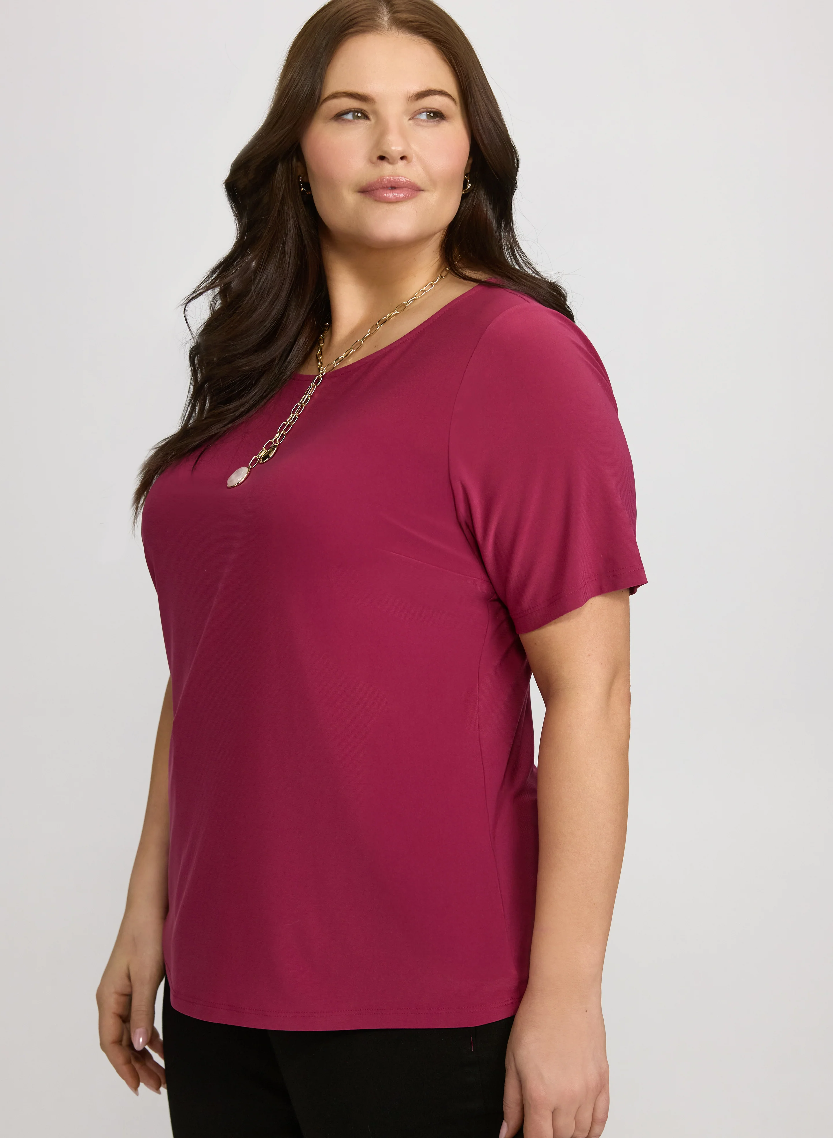 Solid Jersey Top - Image 5